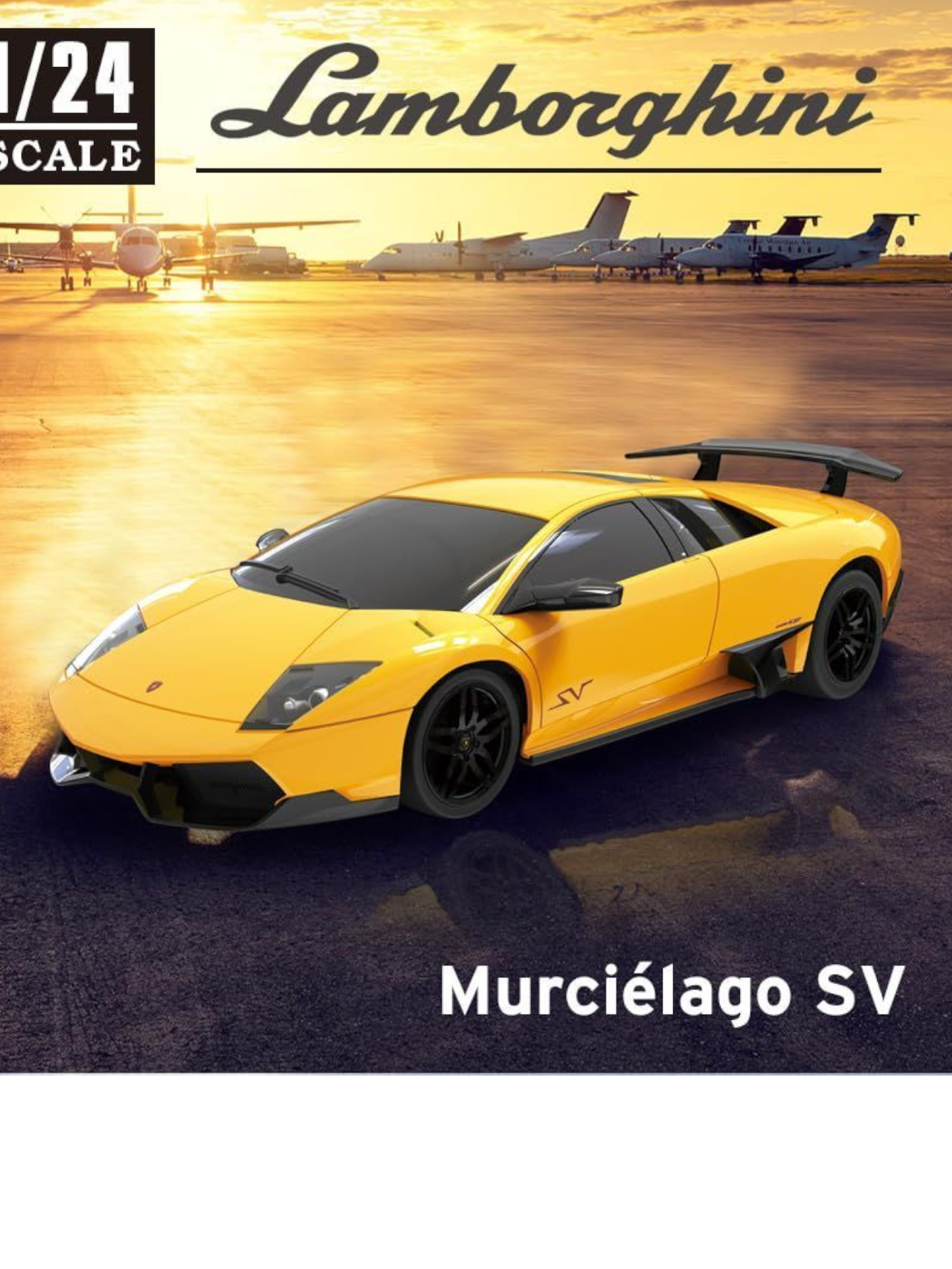 Lamborghini Murcielago SV Remote Control Car 1:24 Scale (Official Licensed Product)