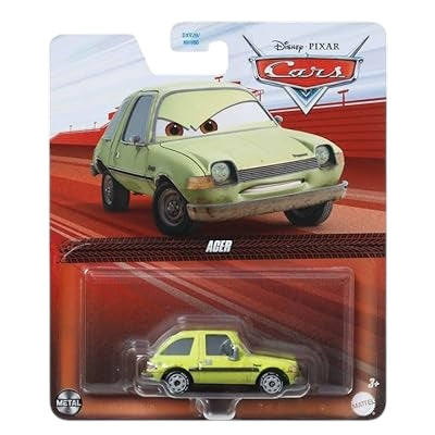 Disney Pixar Cars Acer Diecast Model Car | Mattel Metal Collectible | Cars Movie Character Toy 1:64 Scale