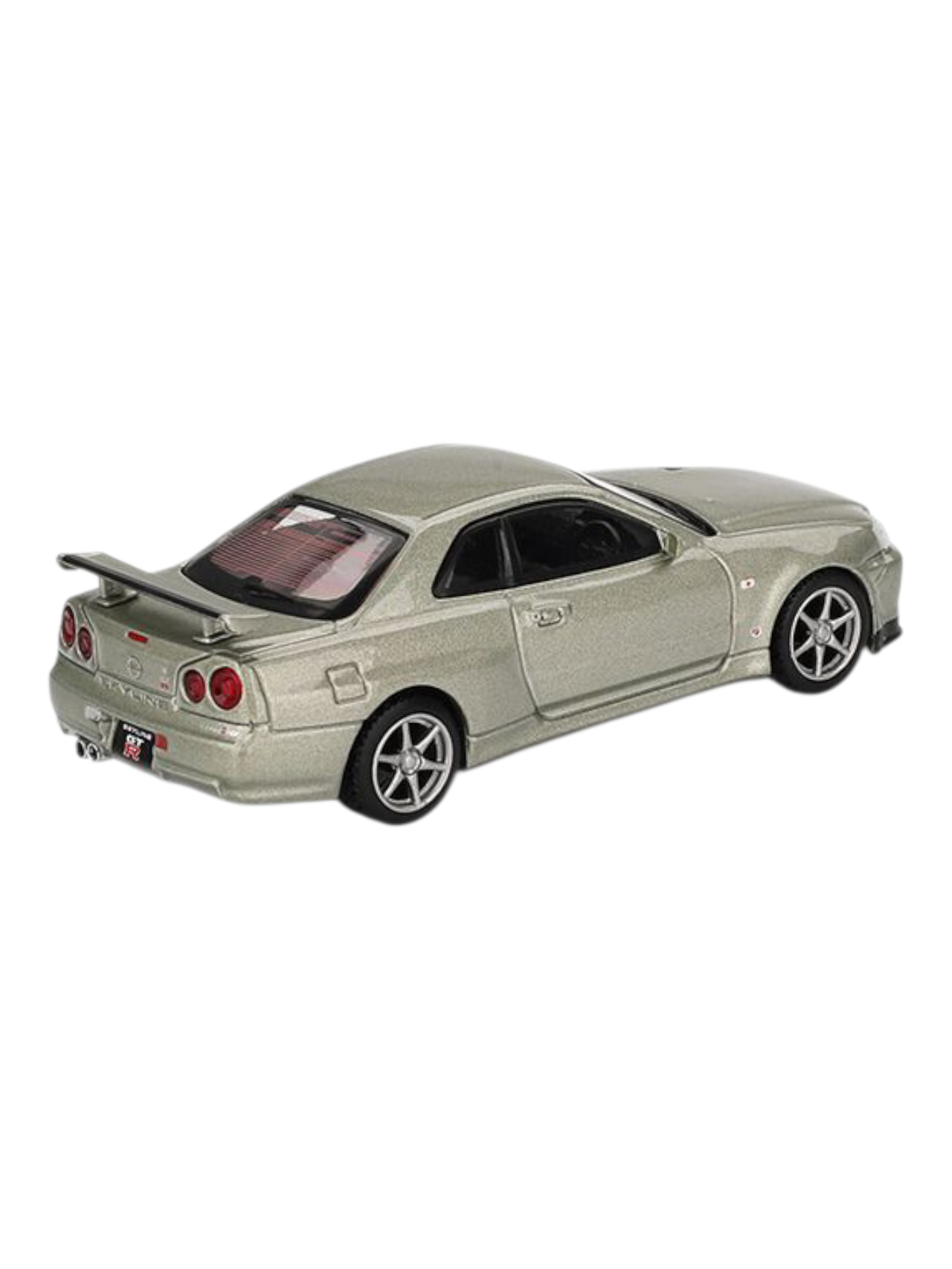 Mini GT Nissan Skyline GT-R R34 V-Spec II Nür (Millenium Jade) Code-1003 1:64 Scale