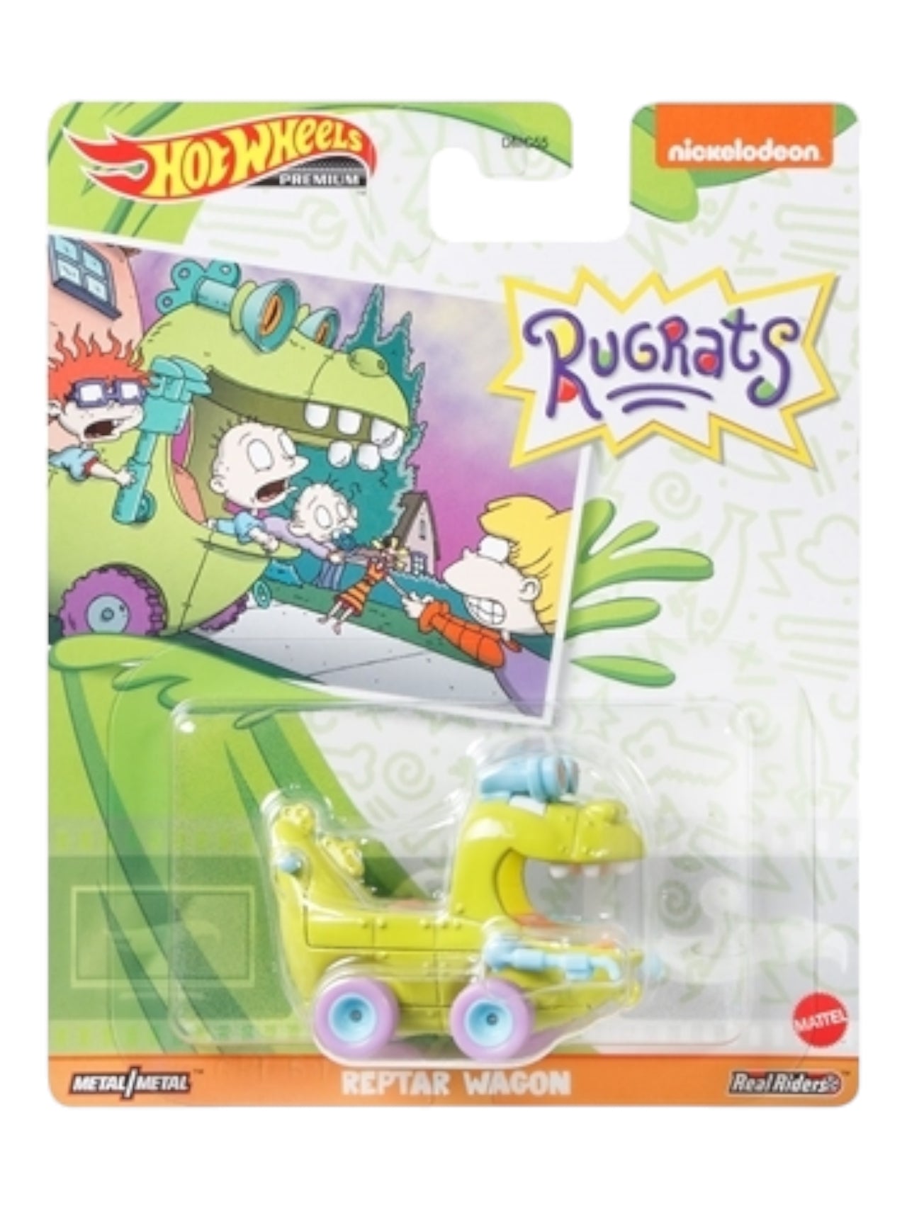 Hotwheels Rugrats reptar wagon remorque imported premium 1:64 Scale JHW87