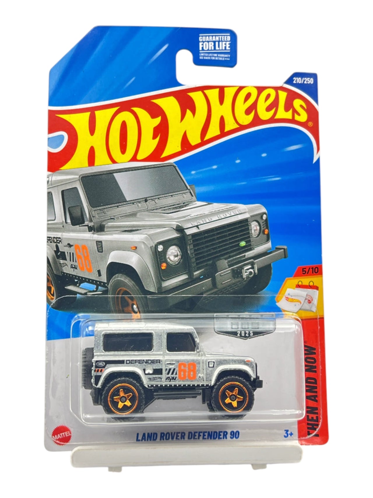 Hotwheels 'Land Rover Defender 90'(ZAMAC EDITION) Imported Mainline 1:64 Scale
