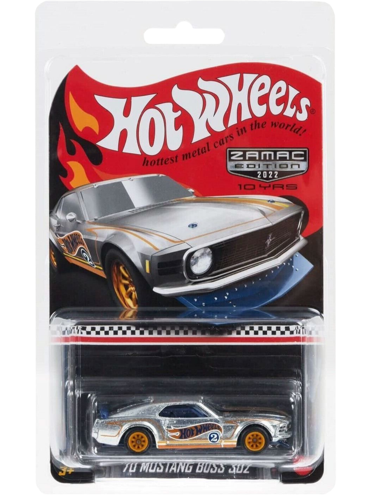 Hot Wheels RLC 1970 Ford Mustang Boss 302 – 2021 – Exclusif Club – échelle 1/64