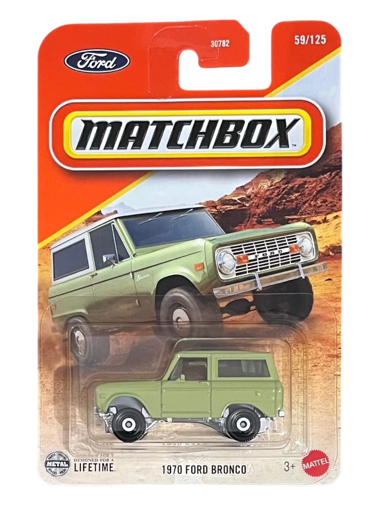 Matchbox 1970 Ford Bronco Mainline 1:64 Scale