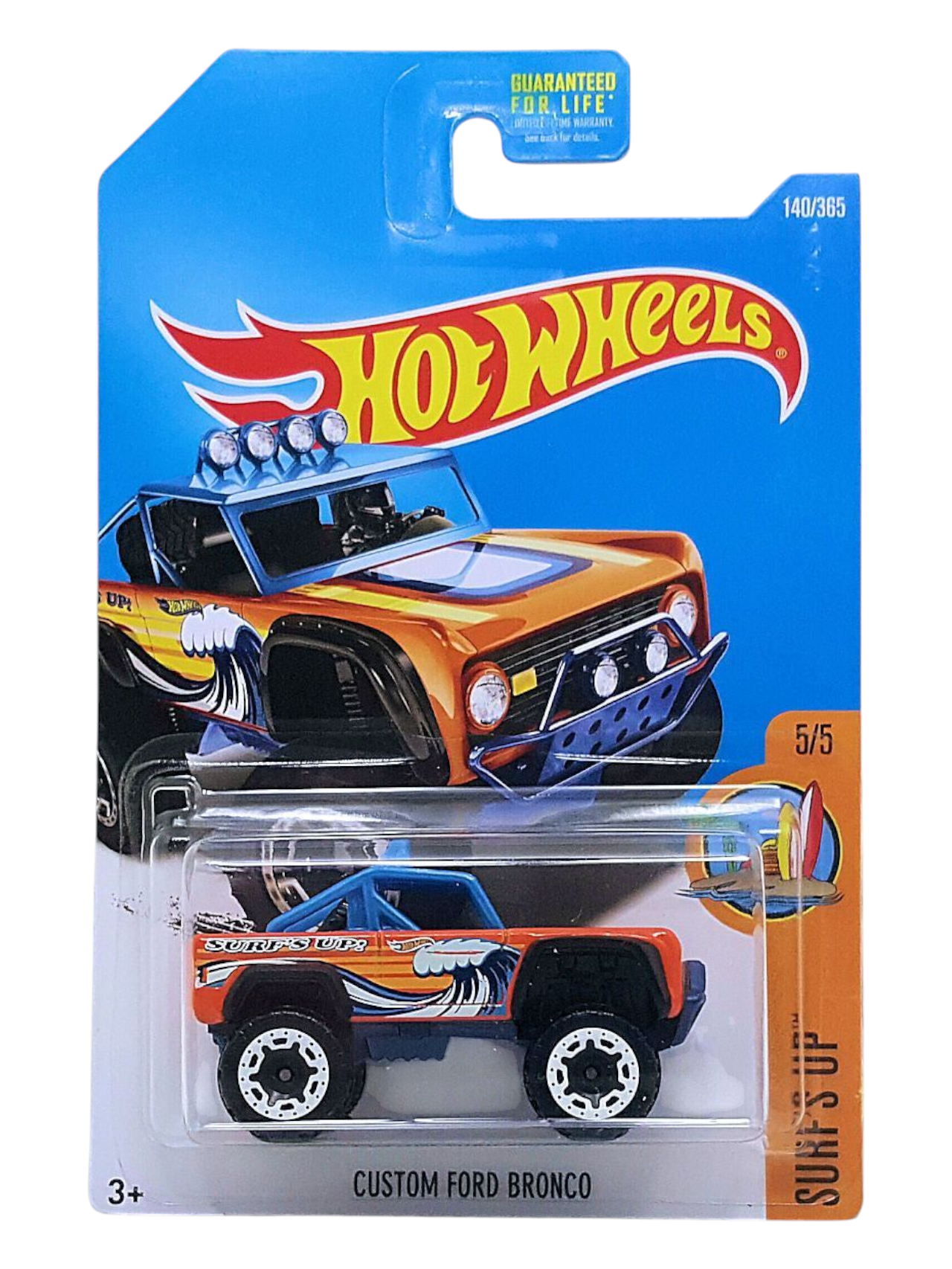 HotWheels Custom Ford Bronco Imported Mainline 1:64 Scale