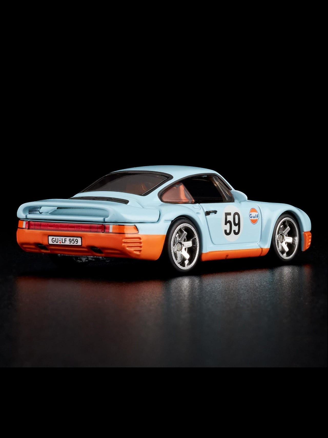 HotWheels Gulf 1986 Porsche 959 RLC 1:64 Scale