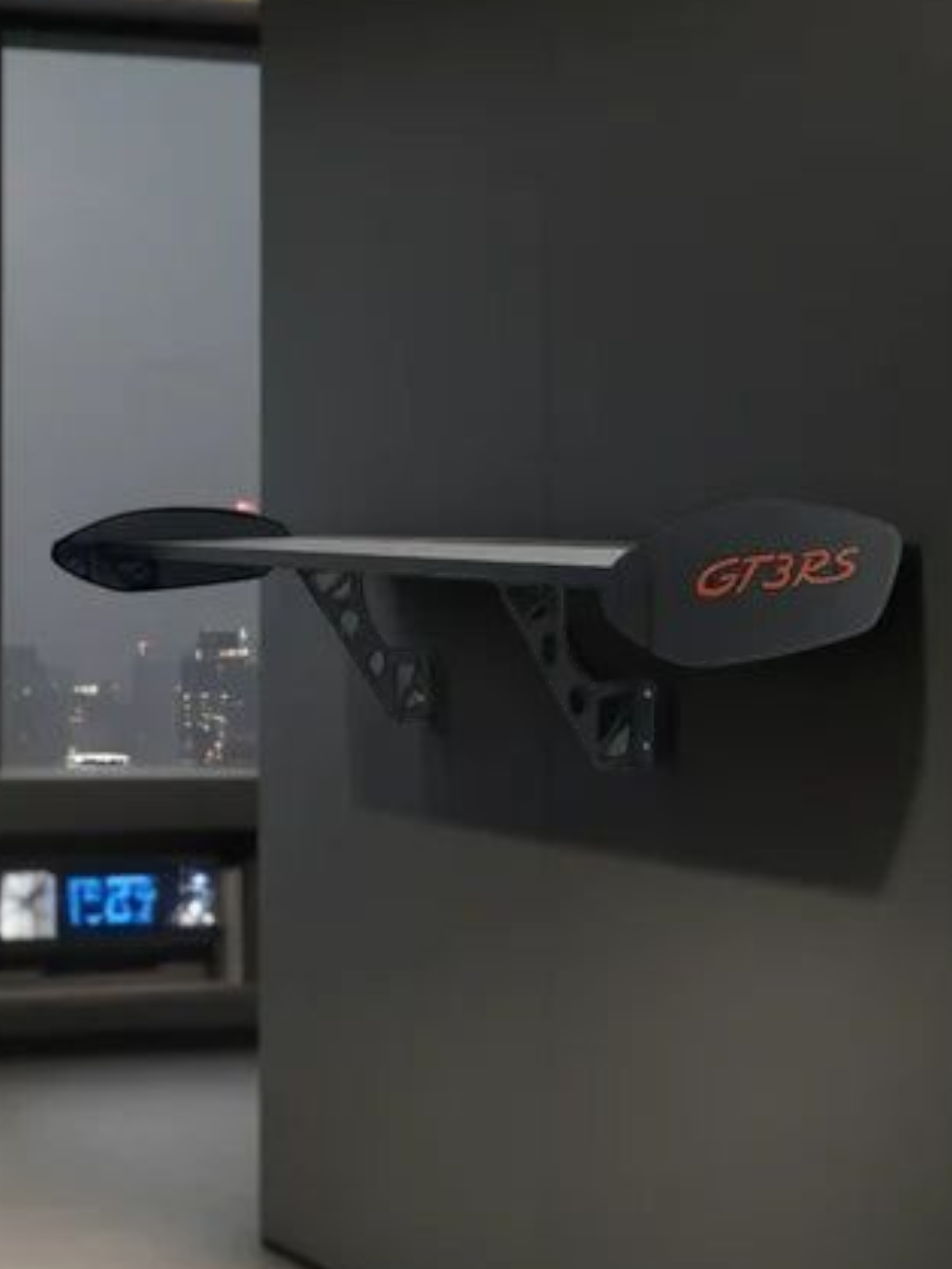 Porsche 911 GT3 RS Style Spoiler Shelf for storage