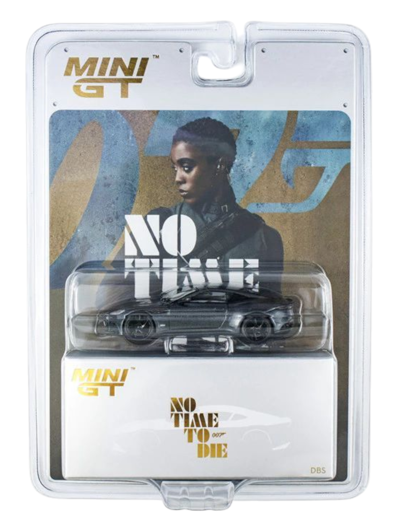 Mini GT No Time To Die 007 Aston Martin DBS 1:64 Scale
