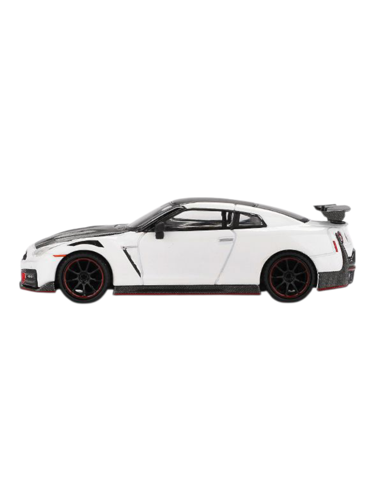 Mini GT Nissan GT-R Nismo R35 2024 (Brilliant White Pearl) Code-1045 1:64 Scale