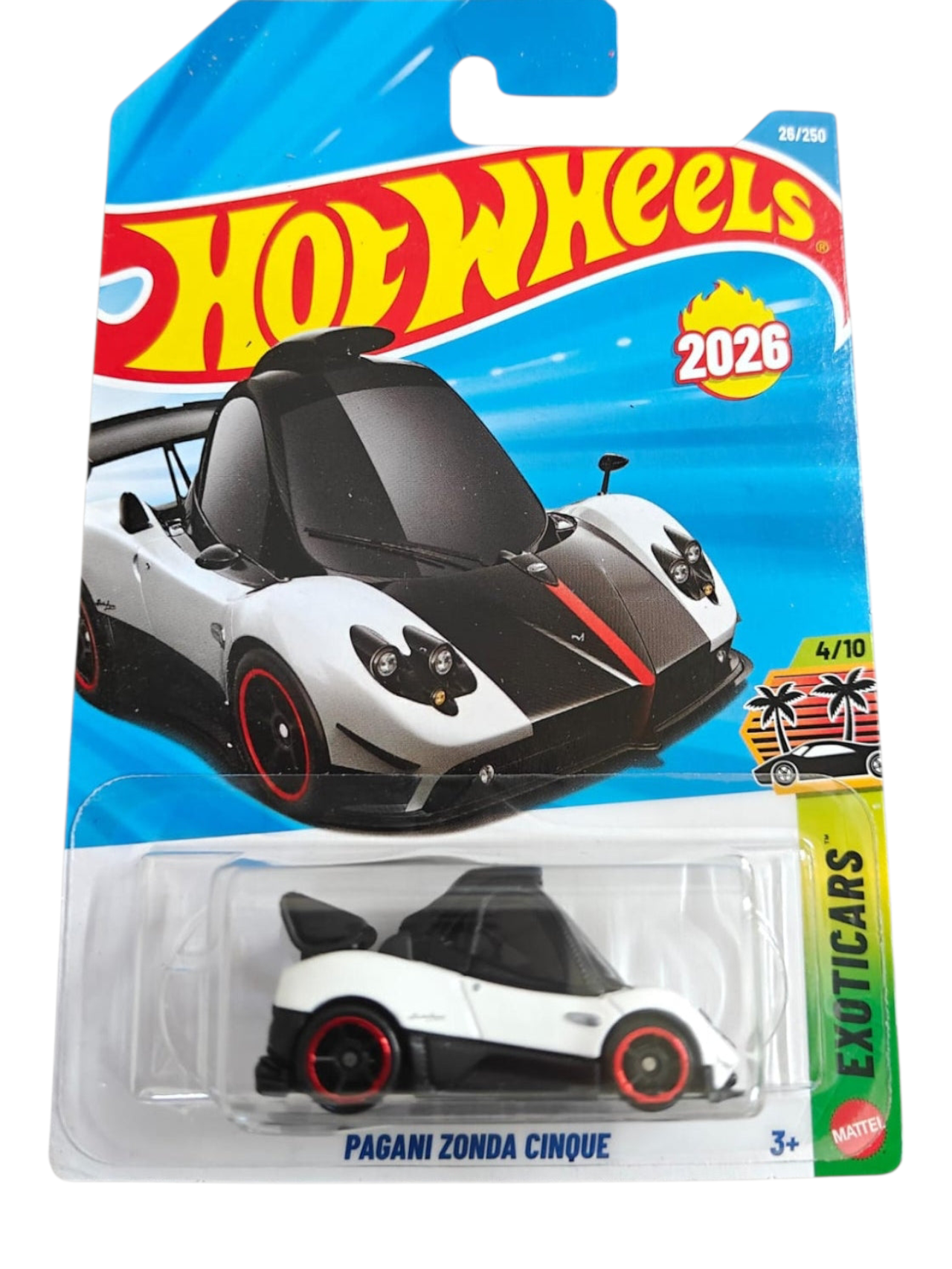 Hot Wheels Pagani Zonda Cinque Imported Mainline 1:64 Scale