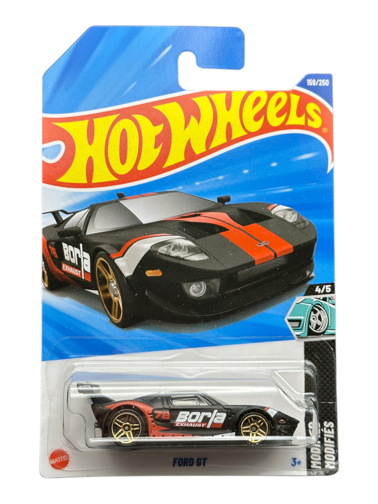 HotWheels Ford GT Imported Mainline 1:64 Scale
