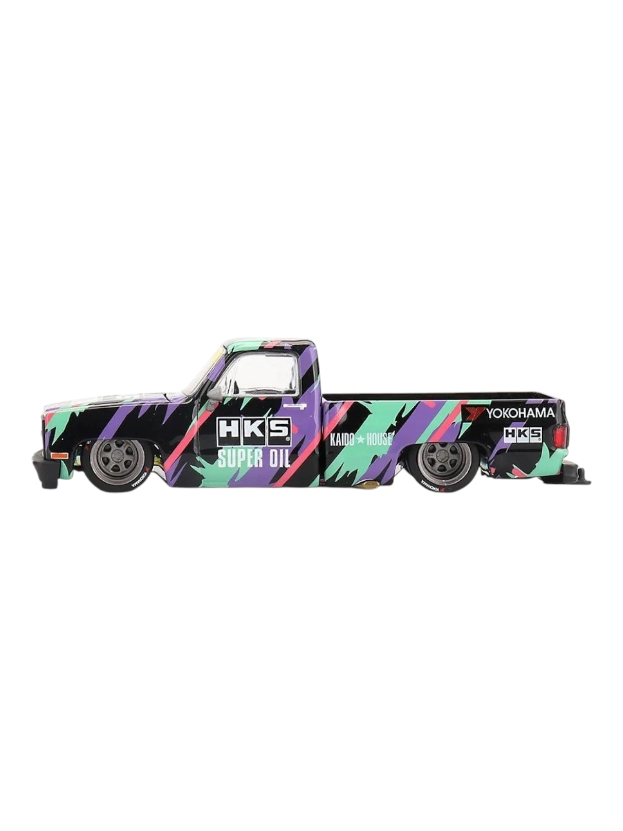 Mini GT Kaido House Chevrolet Silverado Kaido HKS V1 Code-174 1:64 Scale