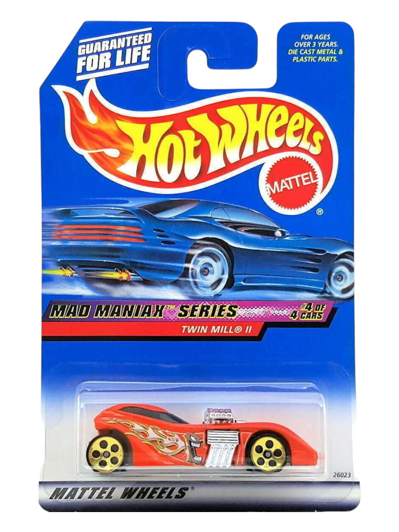 HotWheels Mad Maniax Series Twin Mill II Imported Mainline 1:64 Scale