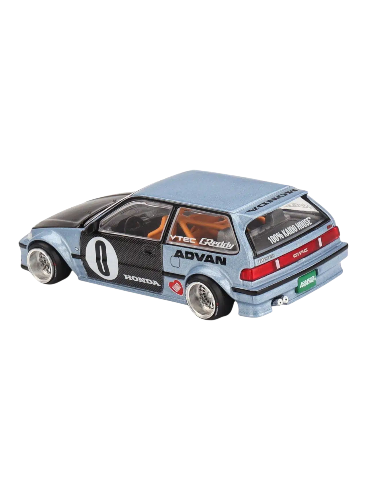 Mini GT Kaido House KHMJ 179 Honda Civic (EF) Kaido Roulette V1 Code-179 1:64 Scale