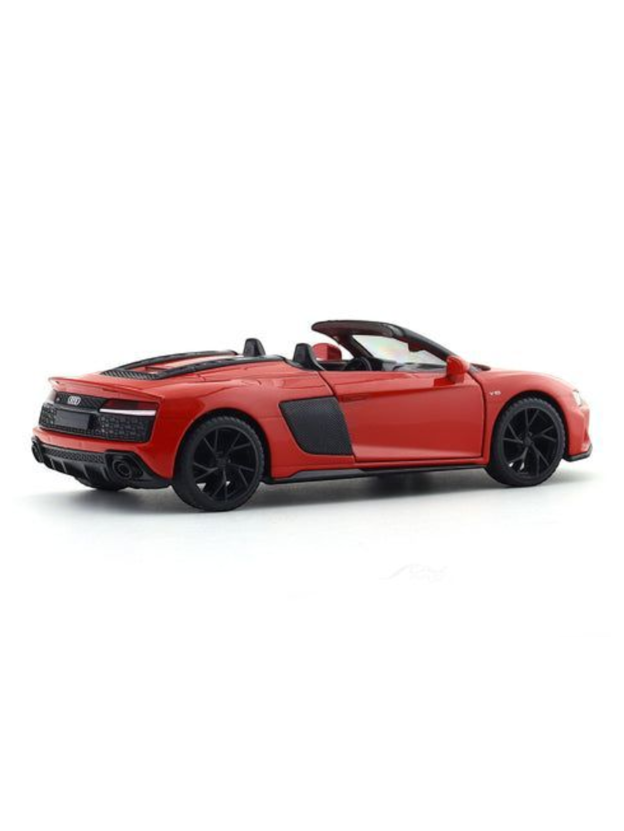 Audi R8 Spyder 1:32 MSZ licensed pullback diecast Scale Model car
