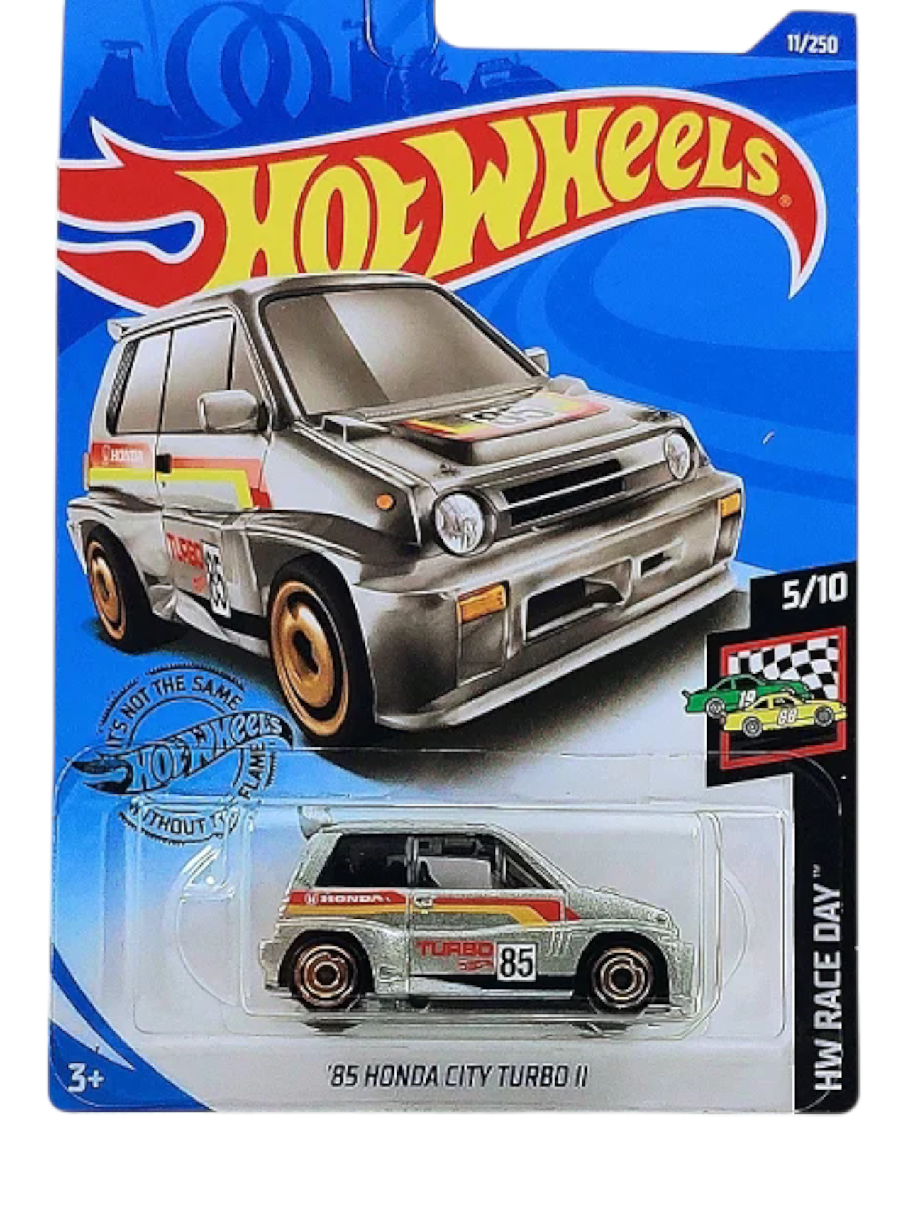 HotWheels 85 honda city turbo ll Imported Mainline 1:64 Scale GHC51-D7C5 G1