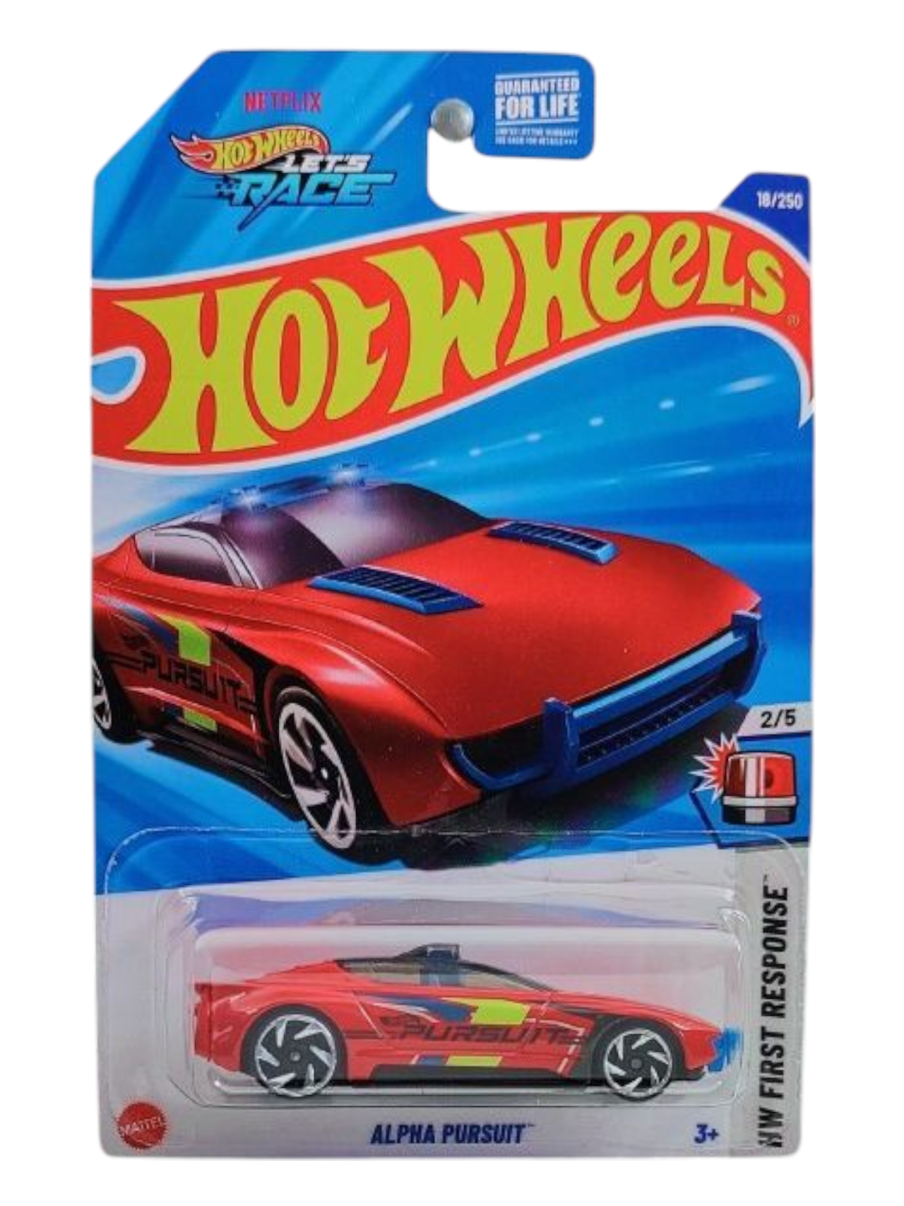 HotWheels Alpha Pursuit Imported Mainline 1:64 Scale