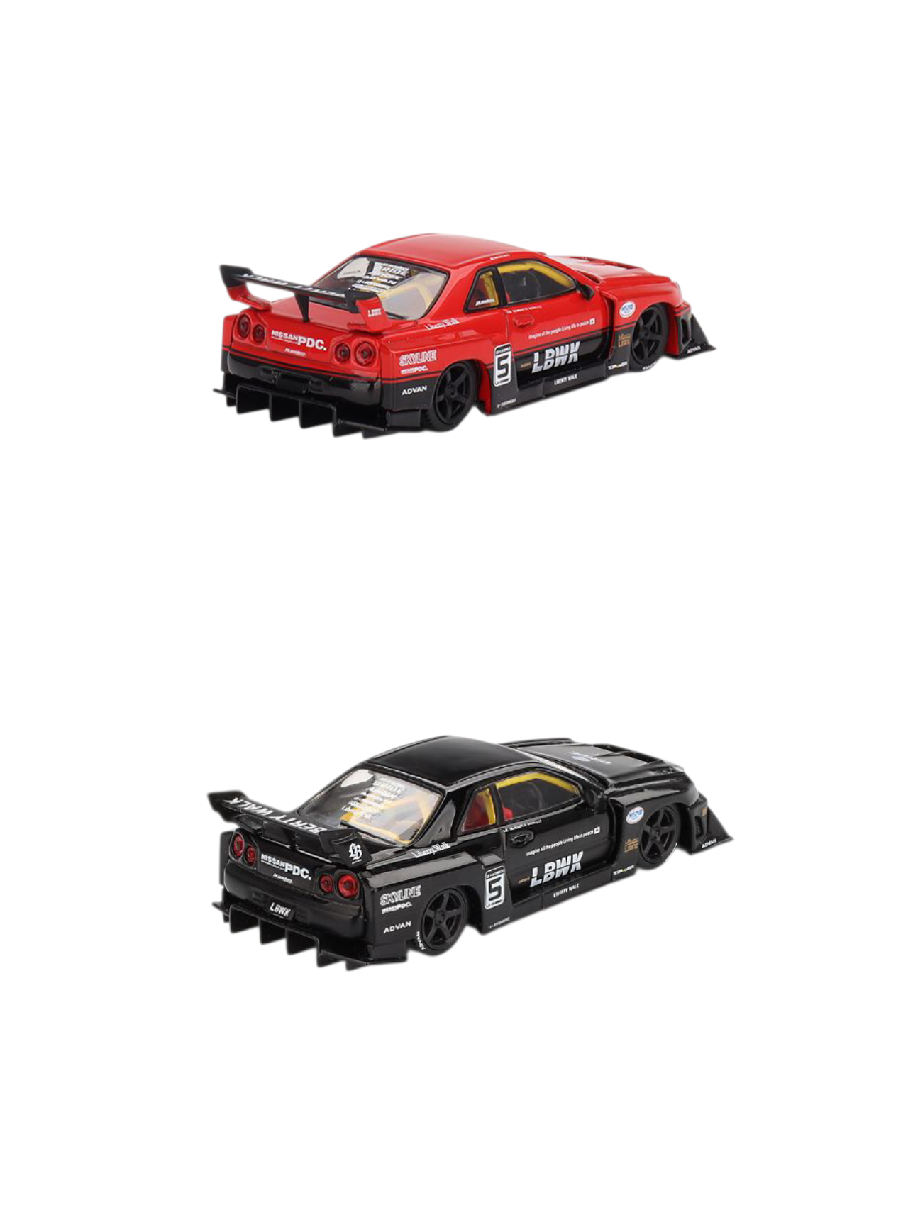 Mini GT Nissan LB-ER34 Super Silhouette Combo 1:64 Scale