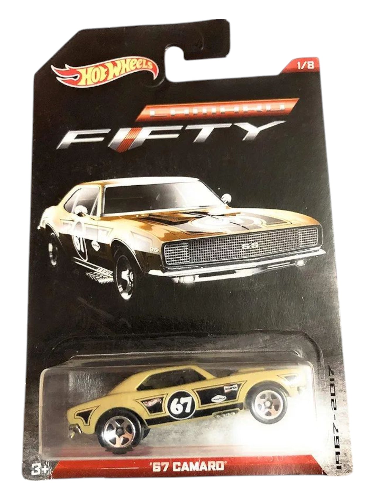 Hotwheels Camaro fifty '67 Camaro imported card art mainline 1:64 Scale