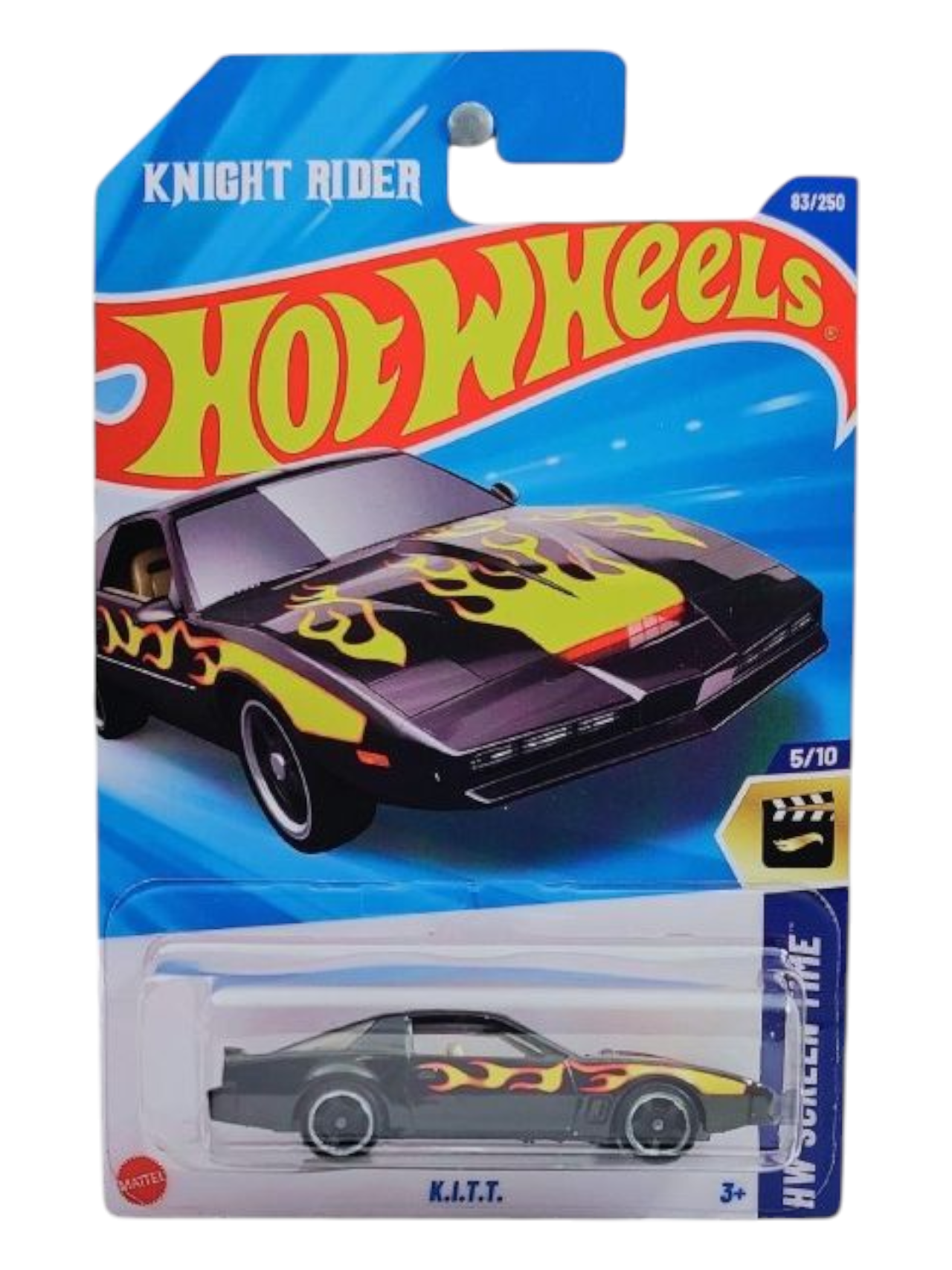 HotWheels K.I.T.T. HW Screen Time Imported Mainline 1:64 Scale