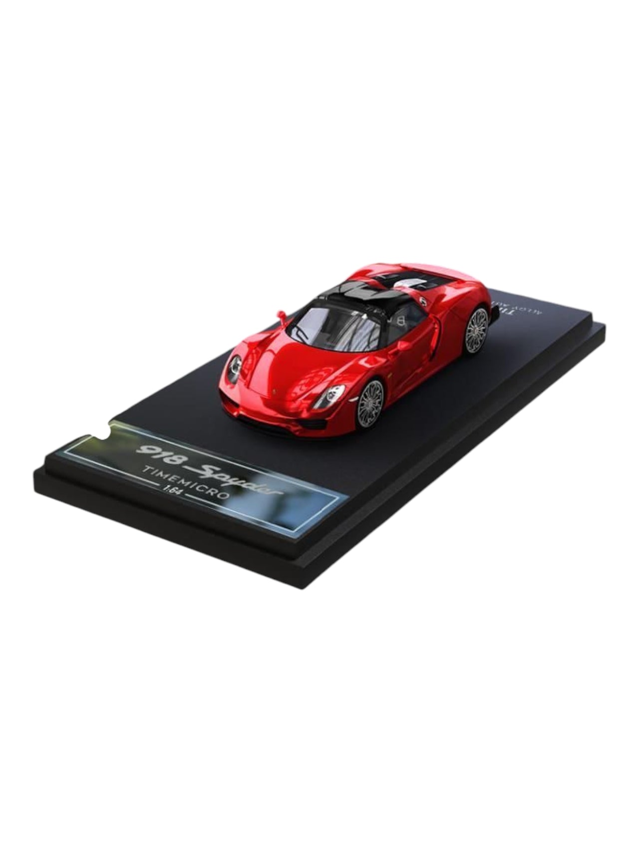 Time Micro Porsche 918 Spyder 1:64 Scale (With Acrylic Case) – Toy