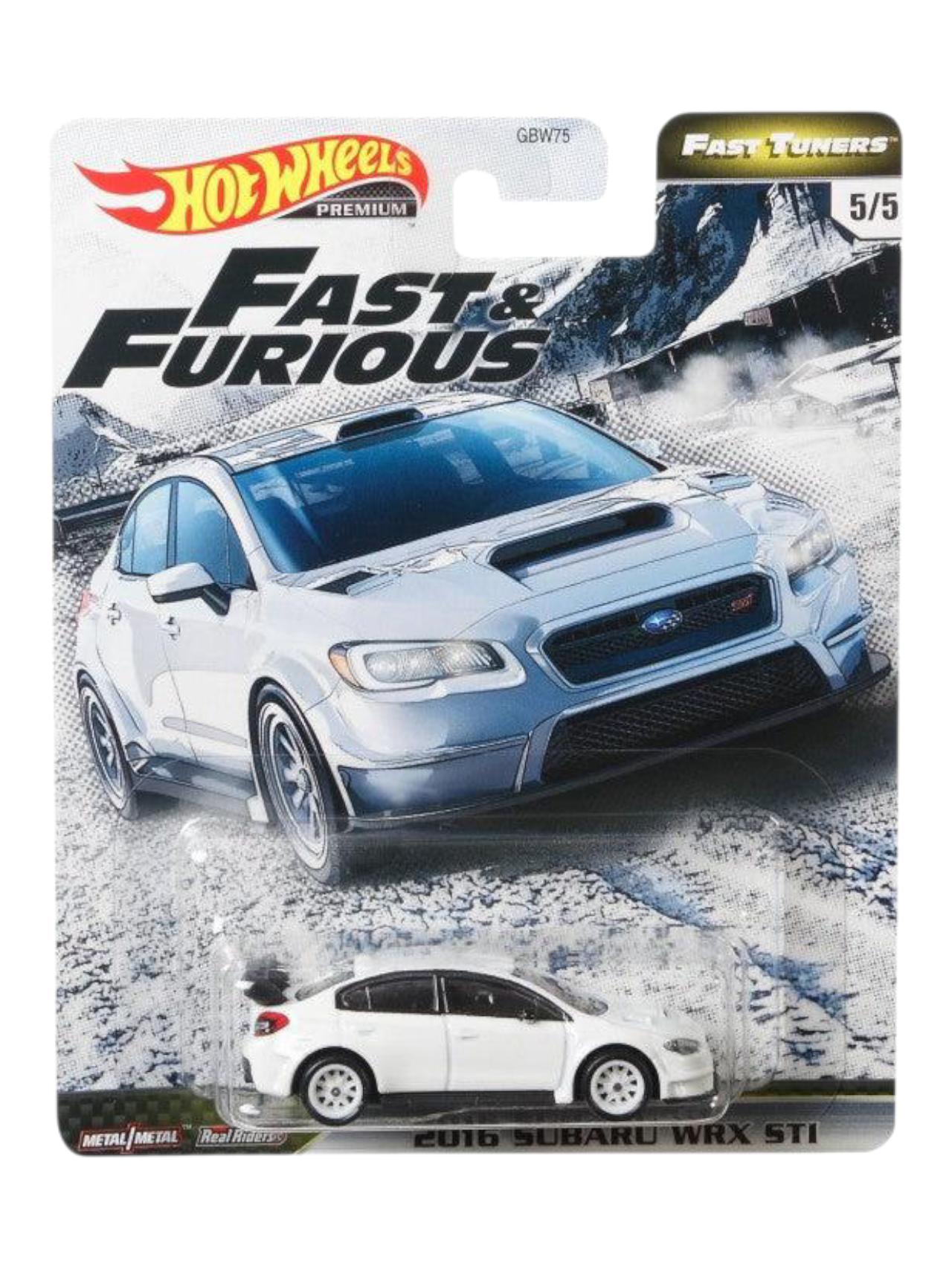 HotWheels Fast and Furious Fast Tuners 2016 Subaru WRX STI Imported Premium 1:64 Scale