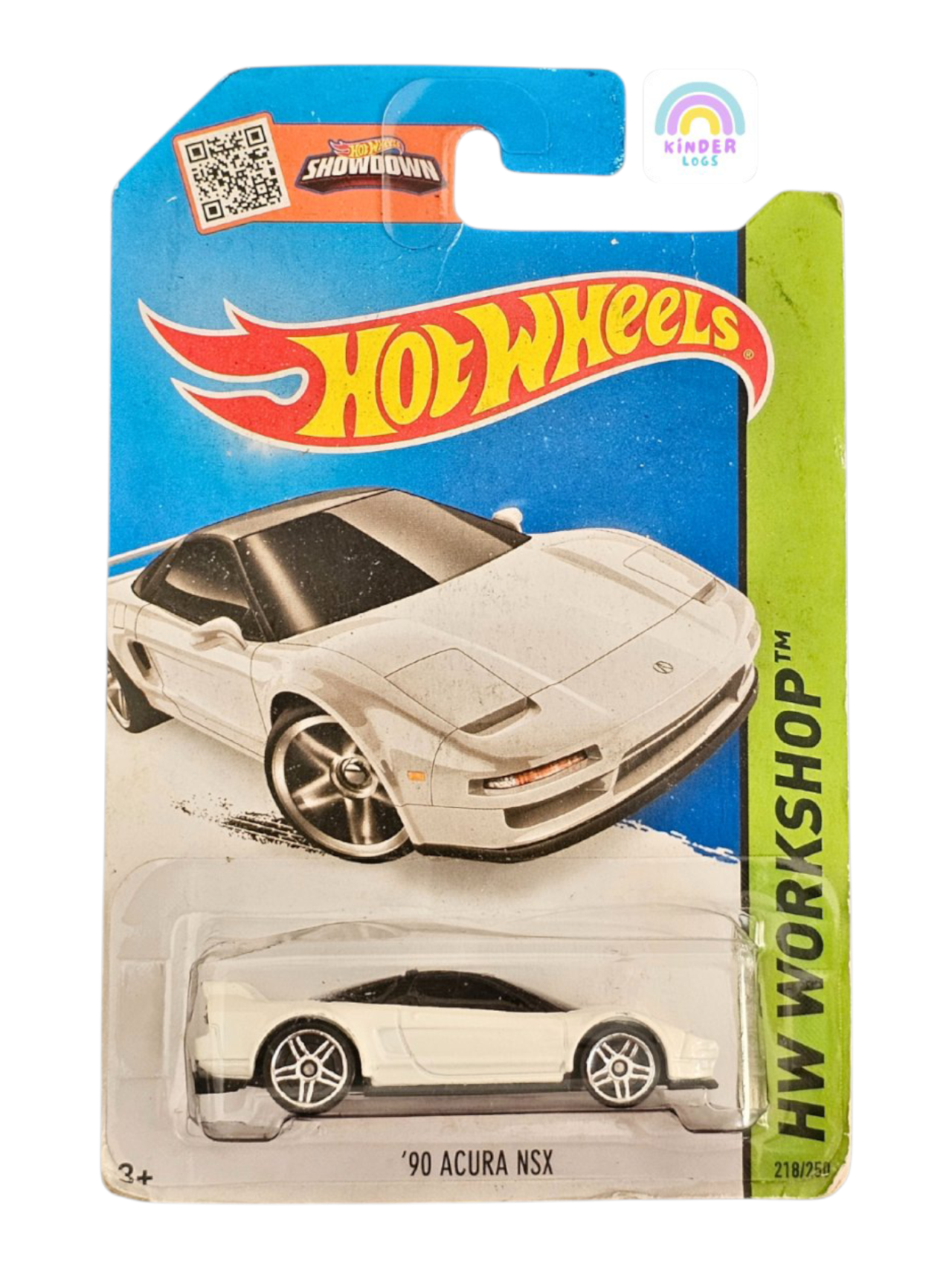 HotWheels 90 Acura NSX Imported Mainline 1:64 Scale