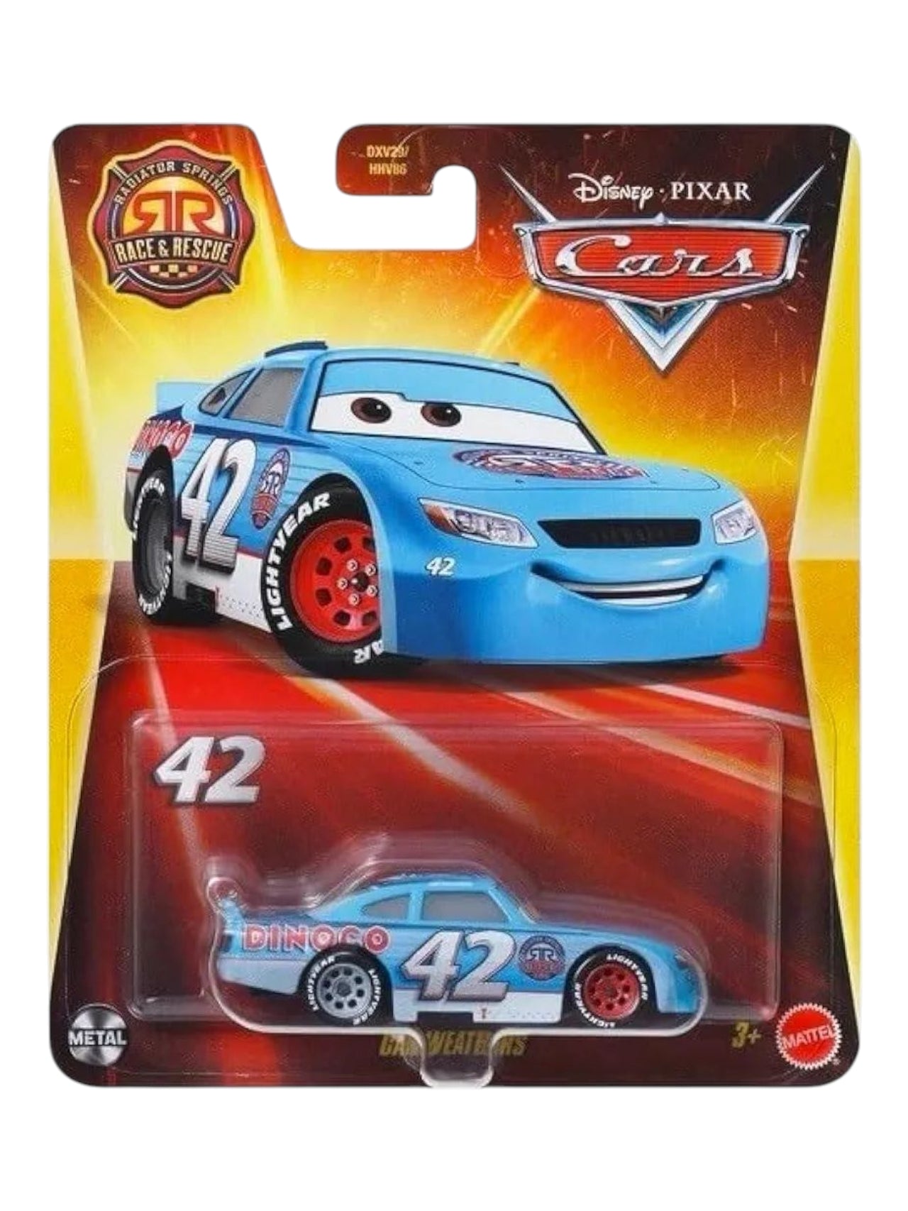 Disney Pixar Cars cal weathers dinoco 42 (2025 model) 1:64 Scale