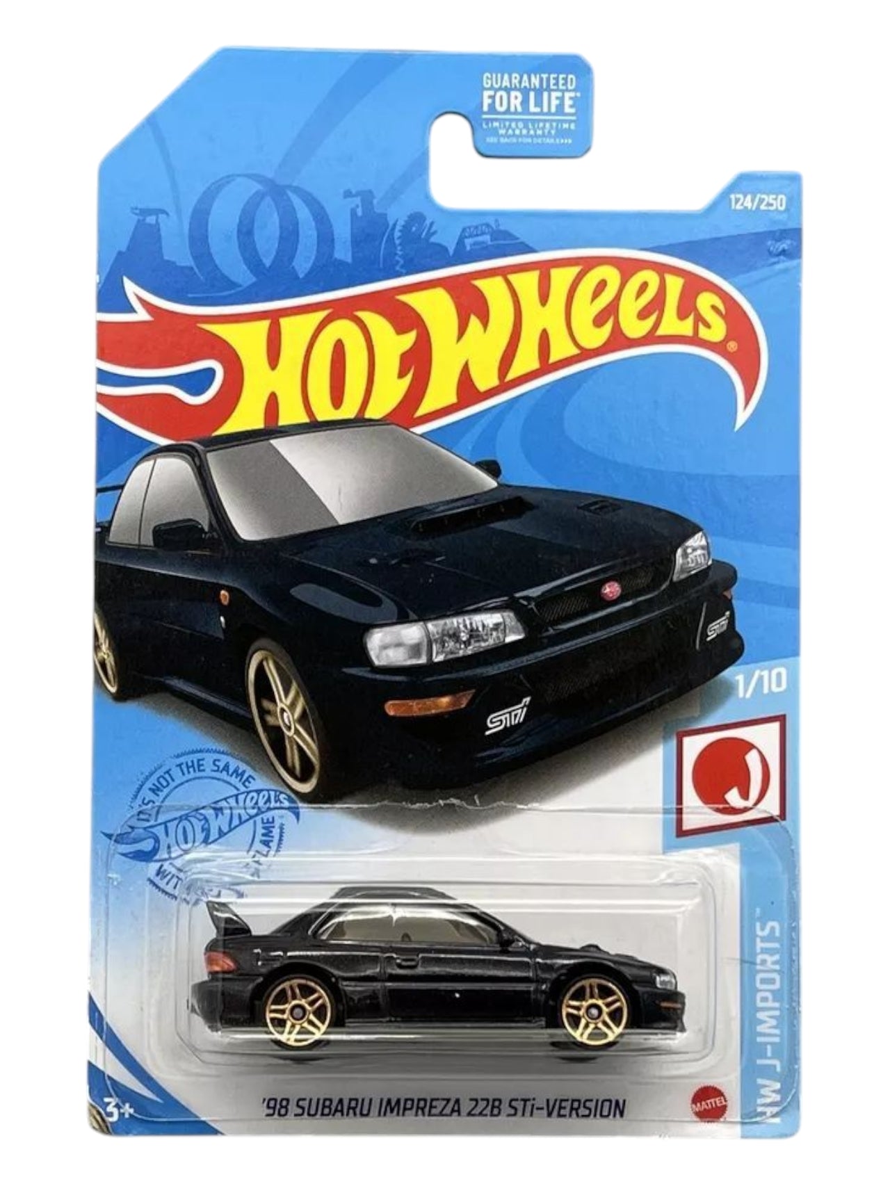 Hotwheels '98 subaru impreza 22b sti-version imported mainline 1:64 Scale