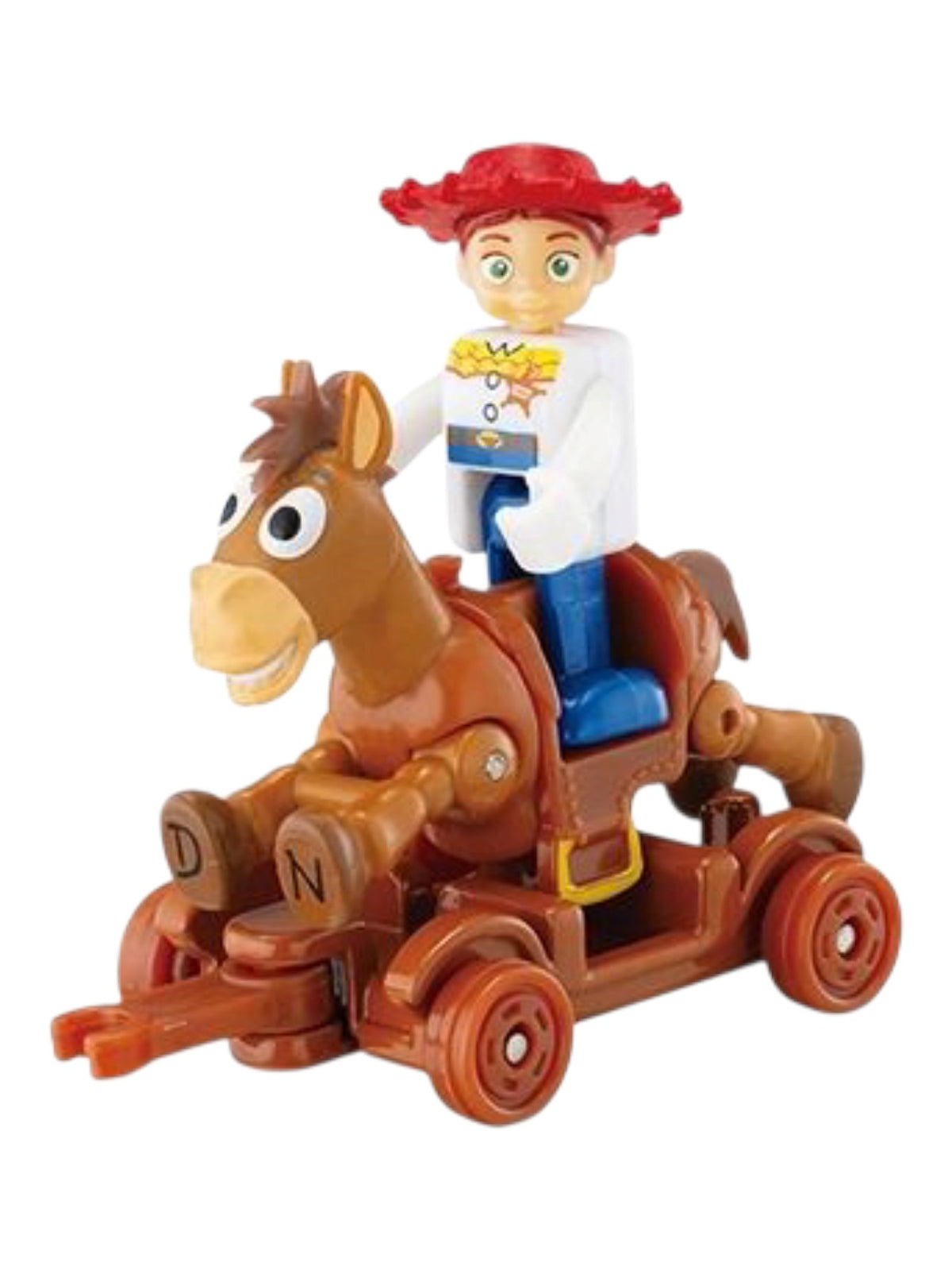Disney Pixar Takara Tomy Dream Tomica Diecast Car - Ride On SP Toy Story Jessie & Bullseye