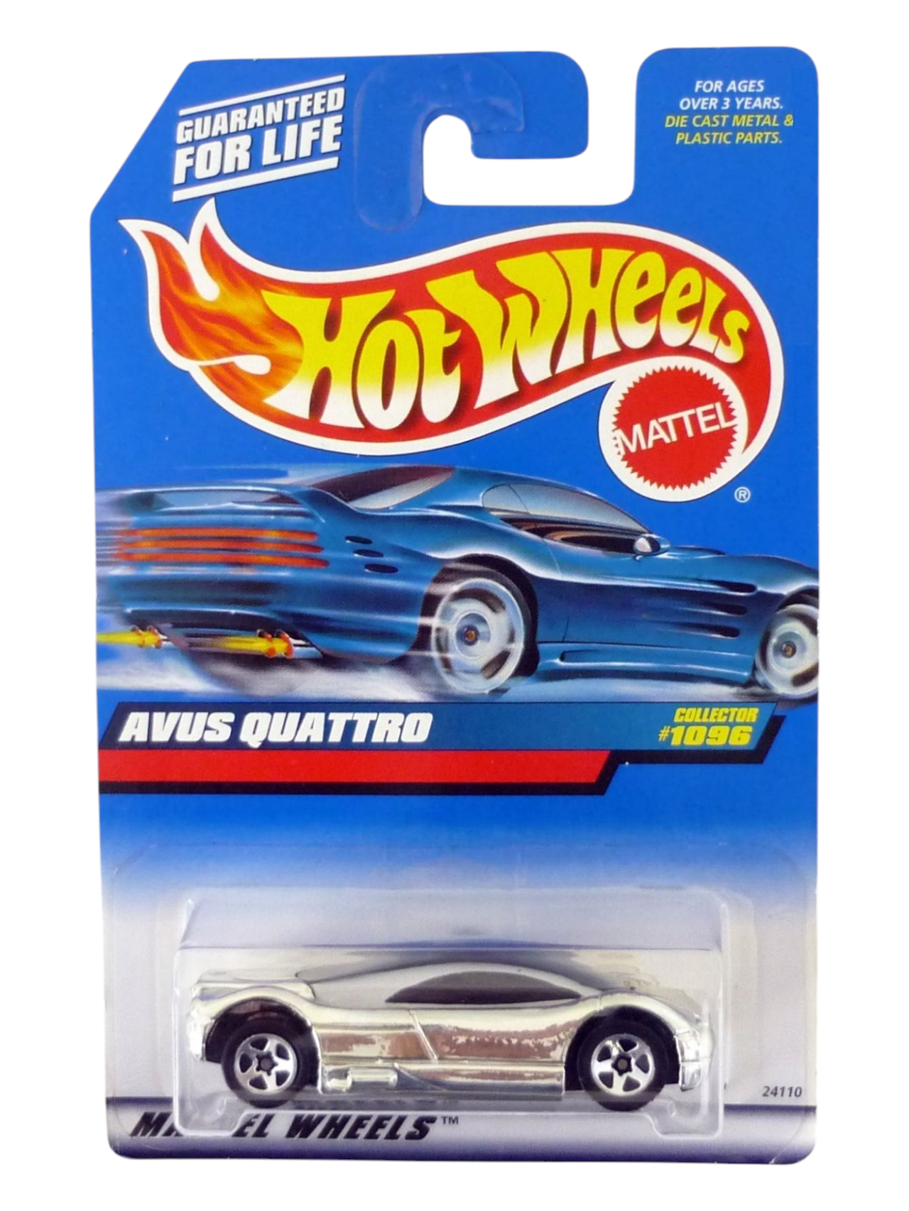 HotWheels Avus Quattro Collector No-1096 Imported Mainline 1:64 Scale