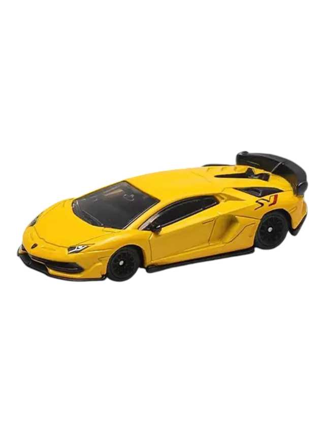 CCA Lamborghini Aventador SVJ Yellow 1:64 Scale Diecast