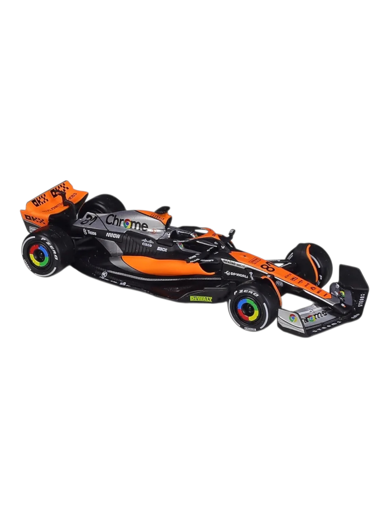 Bburago mclaren f1 2023 British Grand Prix op81 Imported 1:43 Scale bburago 18-38087