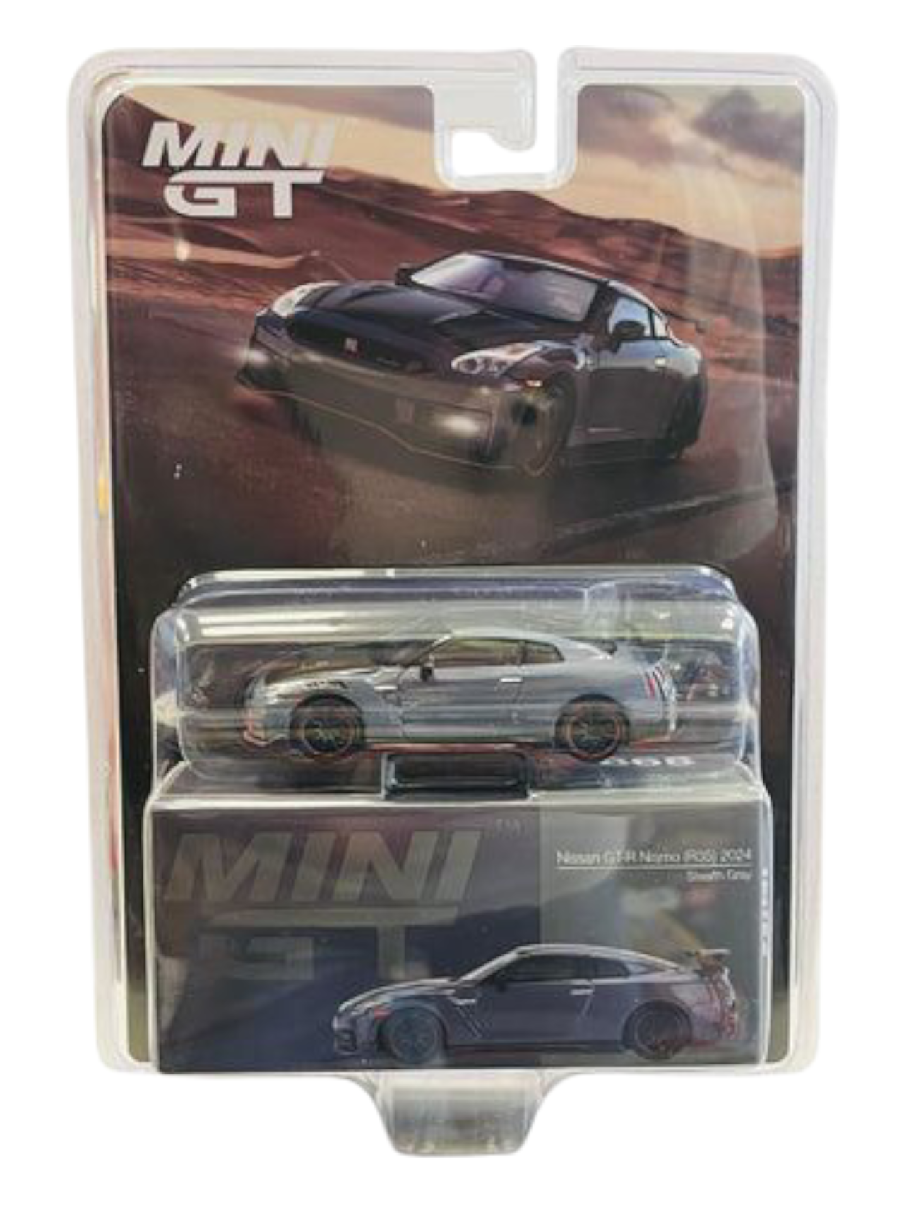 Mini GT GT-R Nismo (R35) 2024 (Stealth Grey) Code-868 1:64 Scale
