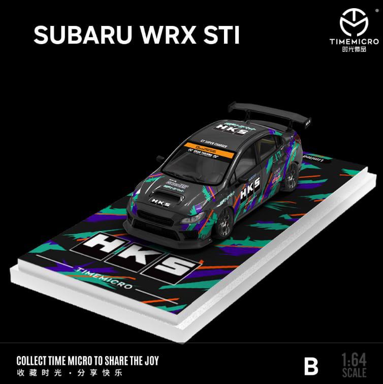 Aurora Model 1/64 スバル WRX STI HKS Amazon | 1/64 aurora model