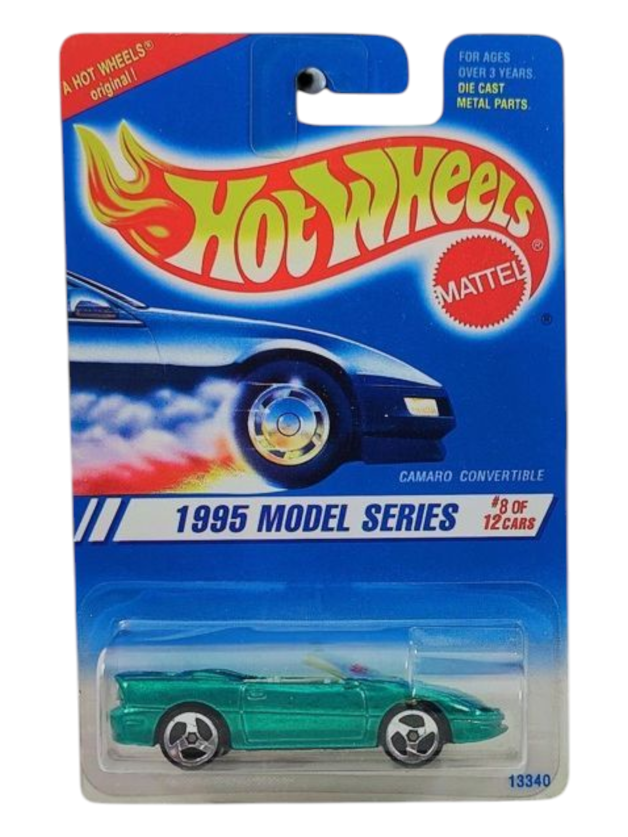 HotWheels 1995 Model Series Camaro Convertible Imported Mainline 1:64 Scale