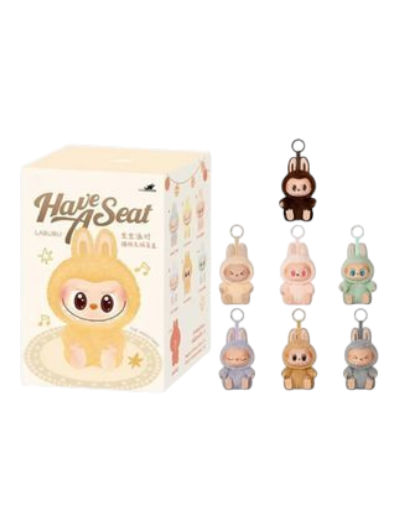 POP MART The Monsters - Have a Seat Vinyl Plush Blind Box Labubu (Not OG)