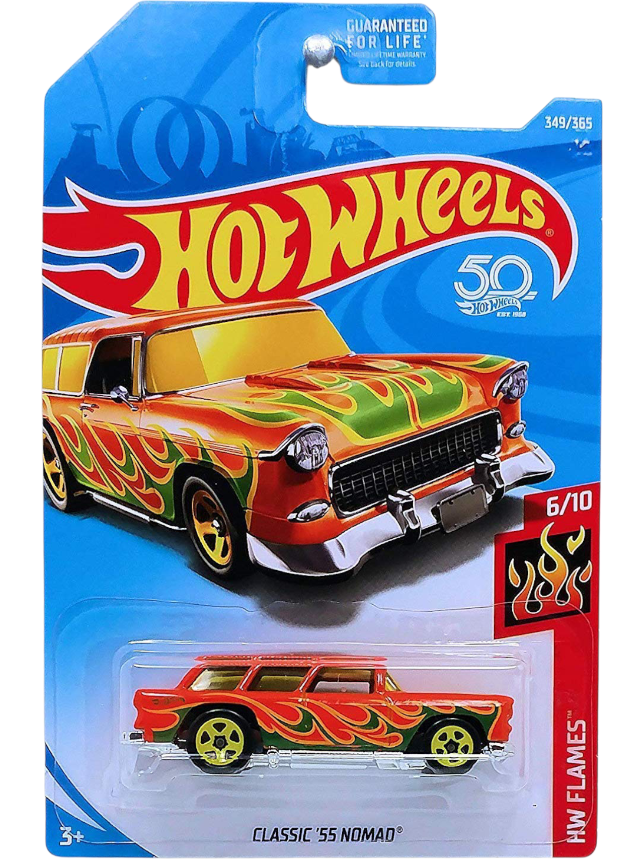 Hotwheels Classic 55 Nomad Imported Mainline 1:64 Scale FJY61-D7C3