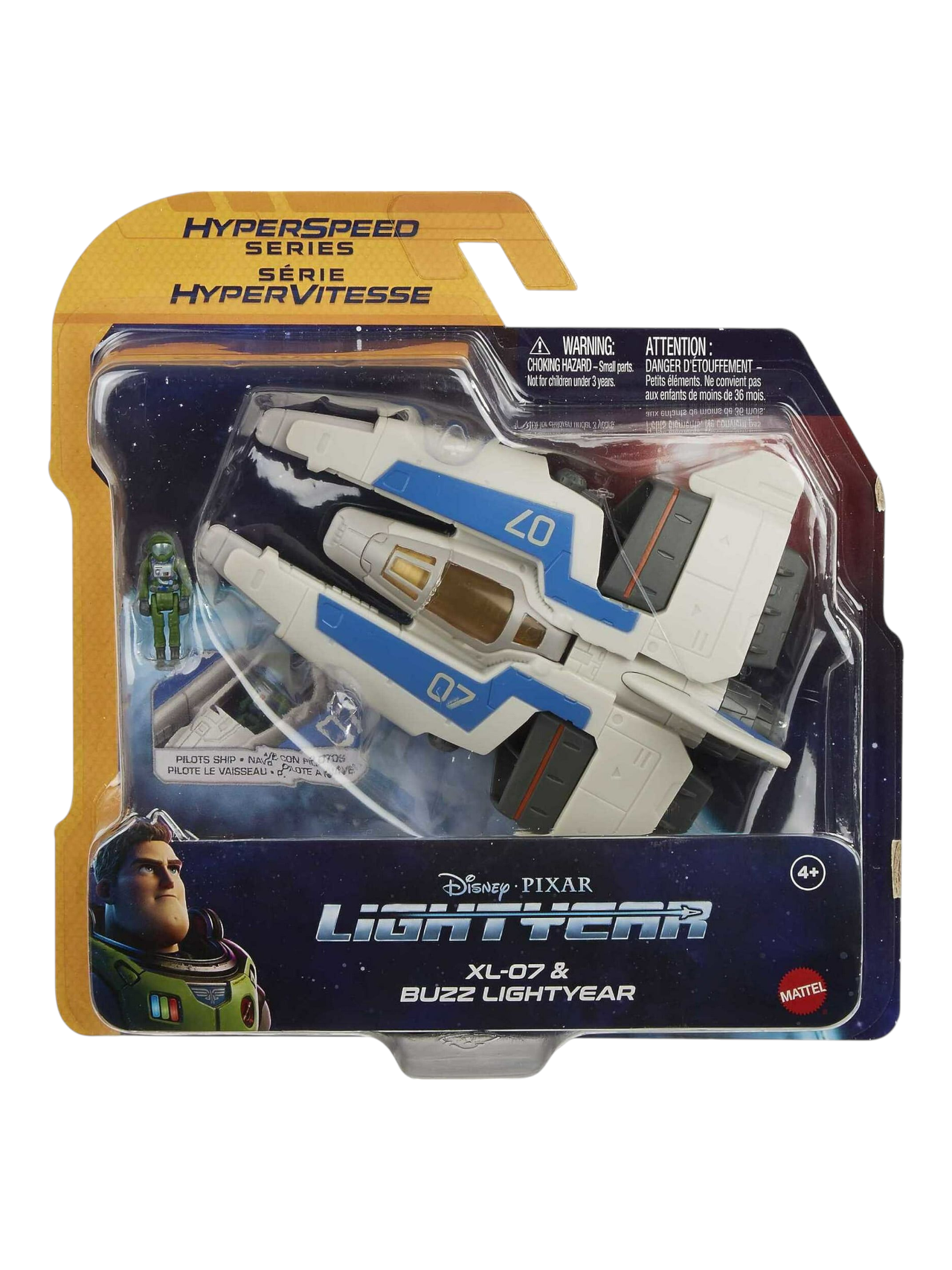 Disney Pixar Lightyear XL-07 & Buzz Lightyear Hyperspeed Series