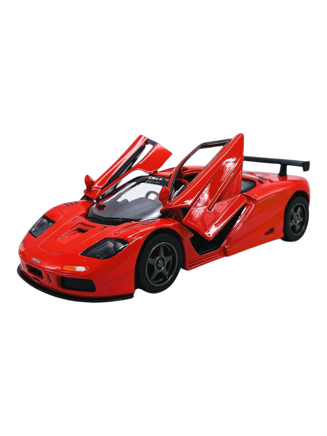 Kinsmart 1995 Mclaren F1 GTR 1:34 Scale (Diecast Metal,Pull Back Action,Openable Doors)