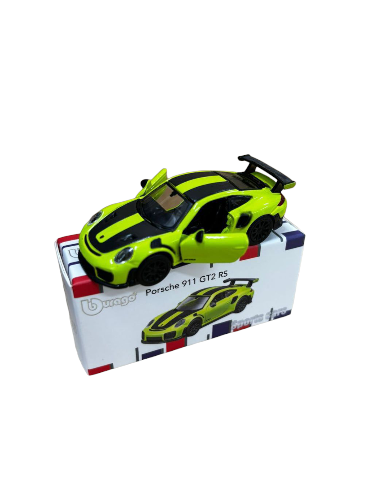 Bburago Sports Cars Porsche 911 GT2 RS 1:64 Scale