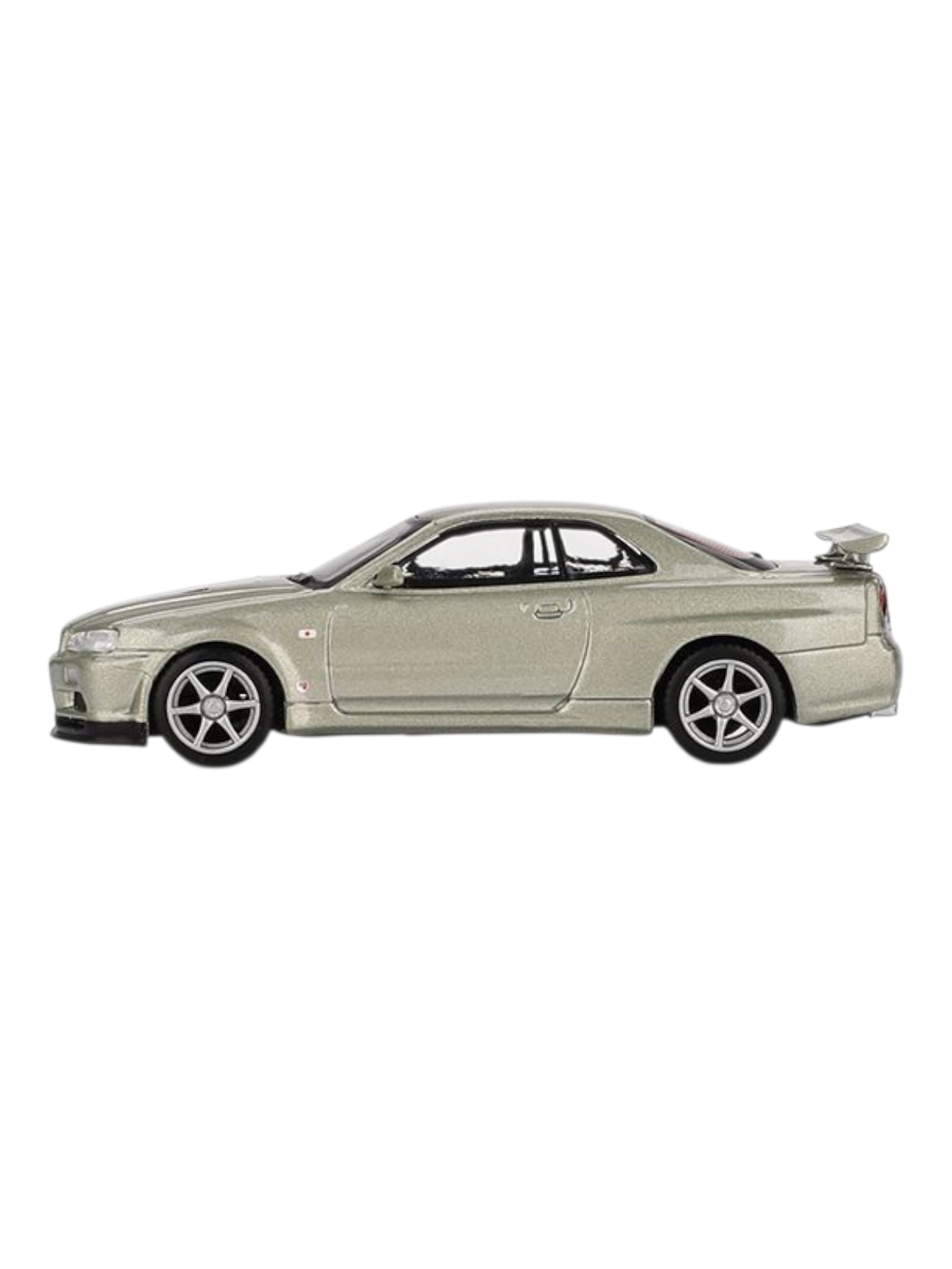 Mini GT Nissan Skyline GT-R R34 V-Spec II Nür (Millenium Jade) Code-1003 1:64 Scale