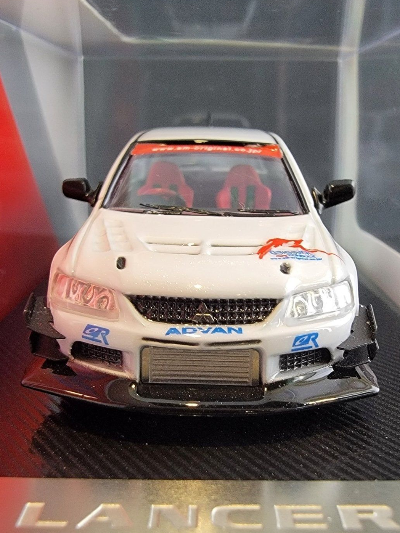 CM Model Mitsubishi Lancer Evolution IX Premium Diecast 1:64 Scale (With Acrylic Case)