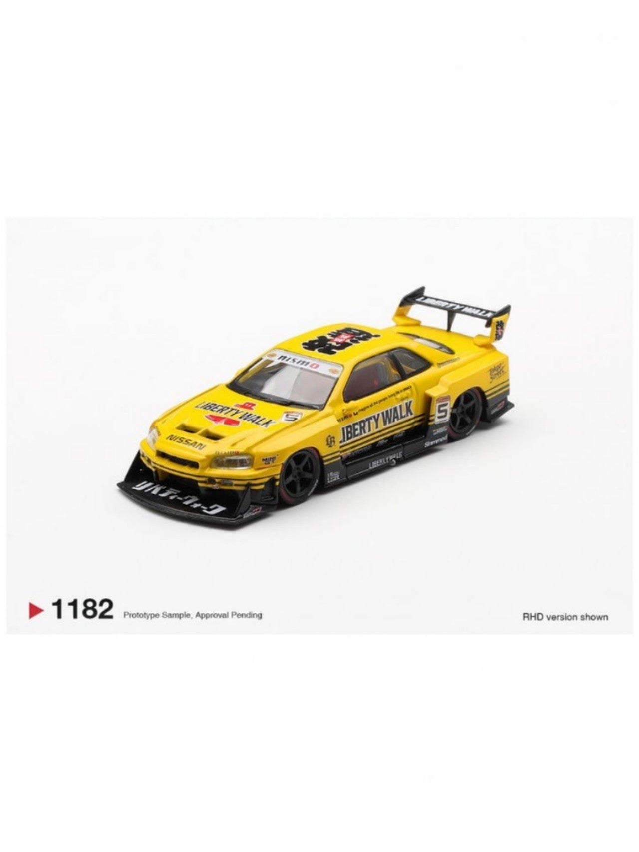 Mini GT #1182: Nissan LB-ER34 Super Silhouette SKYLINE Sport