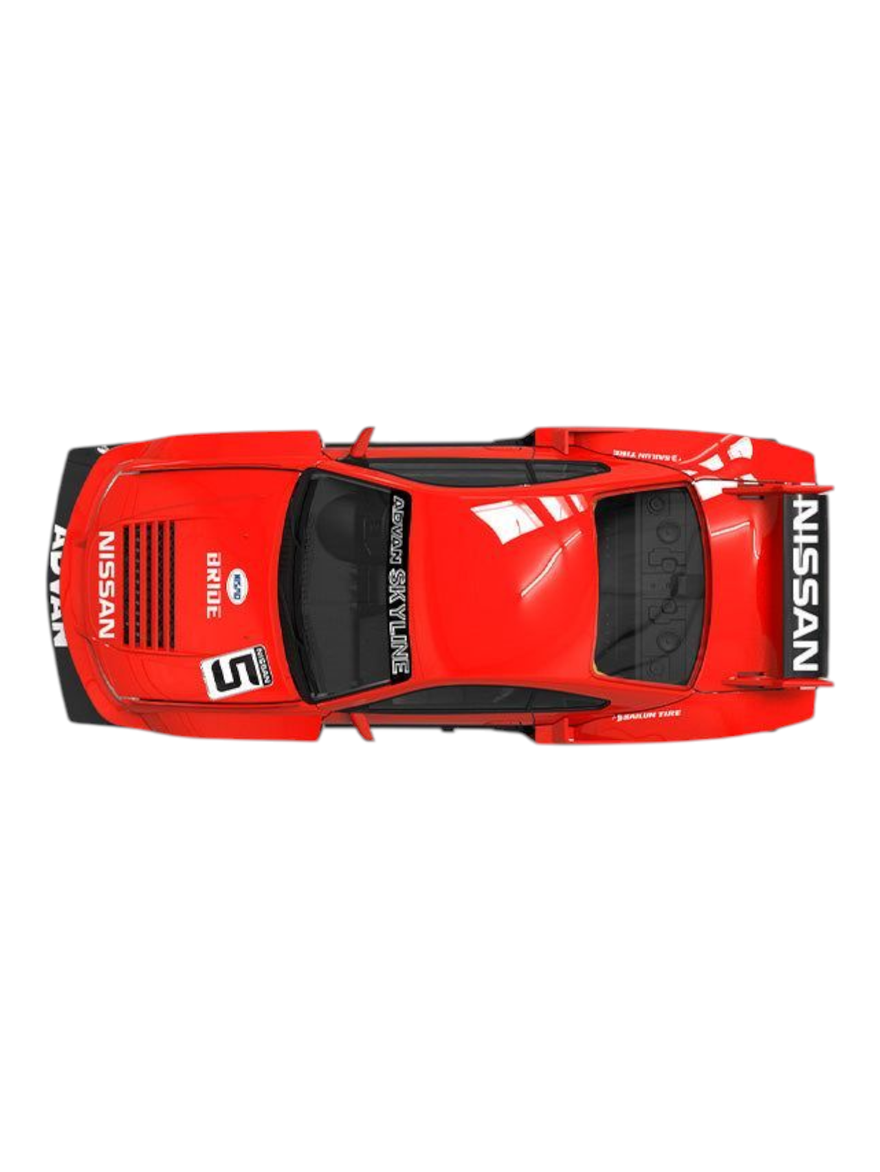 Supcar Nissan Silvia S15 Advan Livery 1:64 Scale (With Acrylic Case)