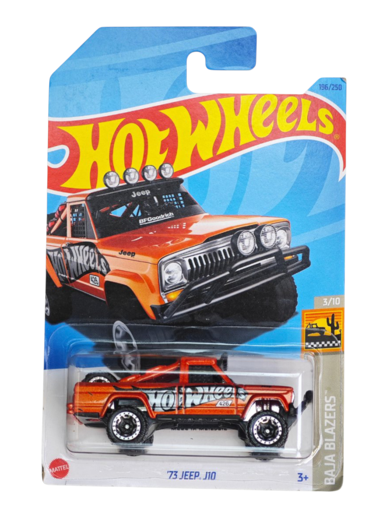 HotWheels 73 jeep j10 Imported mainline 1:64 Scale HKG61-N7C5