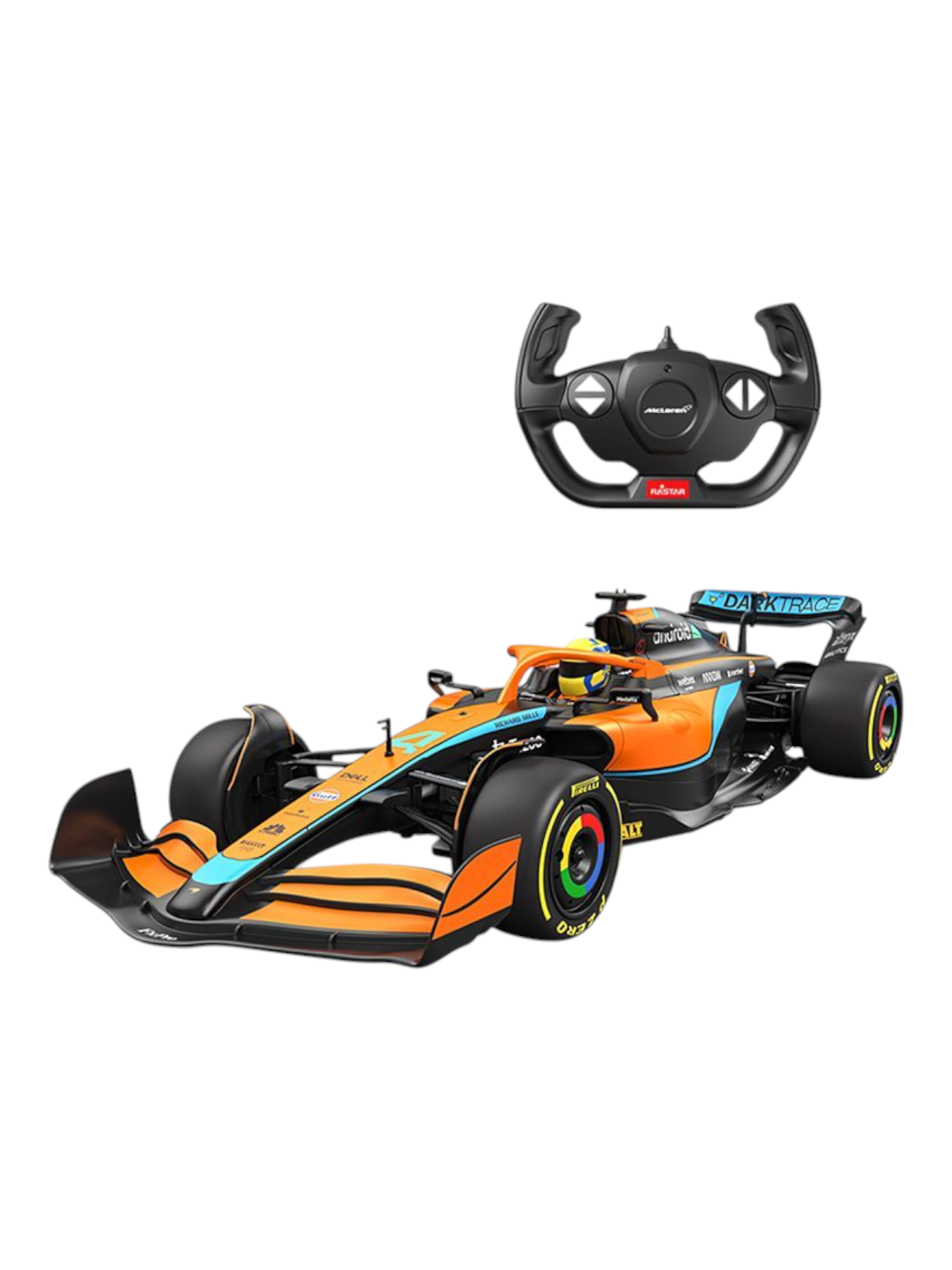 Rastar Mclaren F1 MCL 36 2022 Emilia Romagna Grand Prix Remote Control (Official Licensed Product)