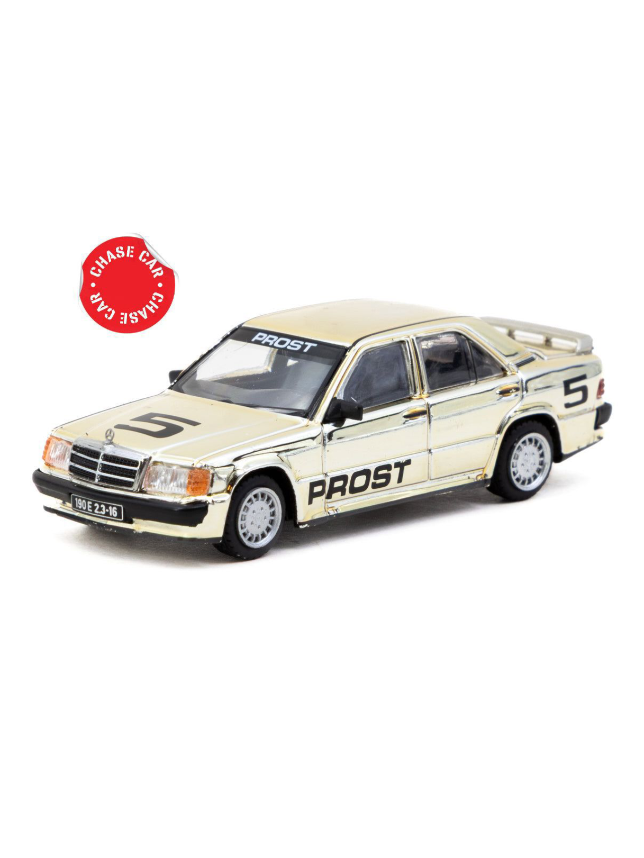 Tarmac Works Mercedes-Benz 190 E 2.3-1.6 Race of Champion Alain Prost 1:64 Scale