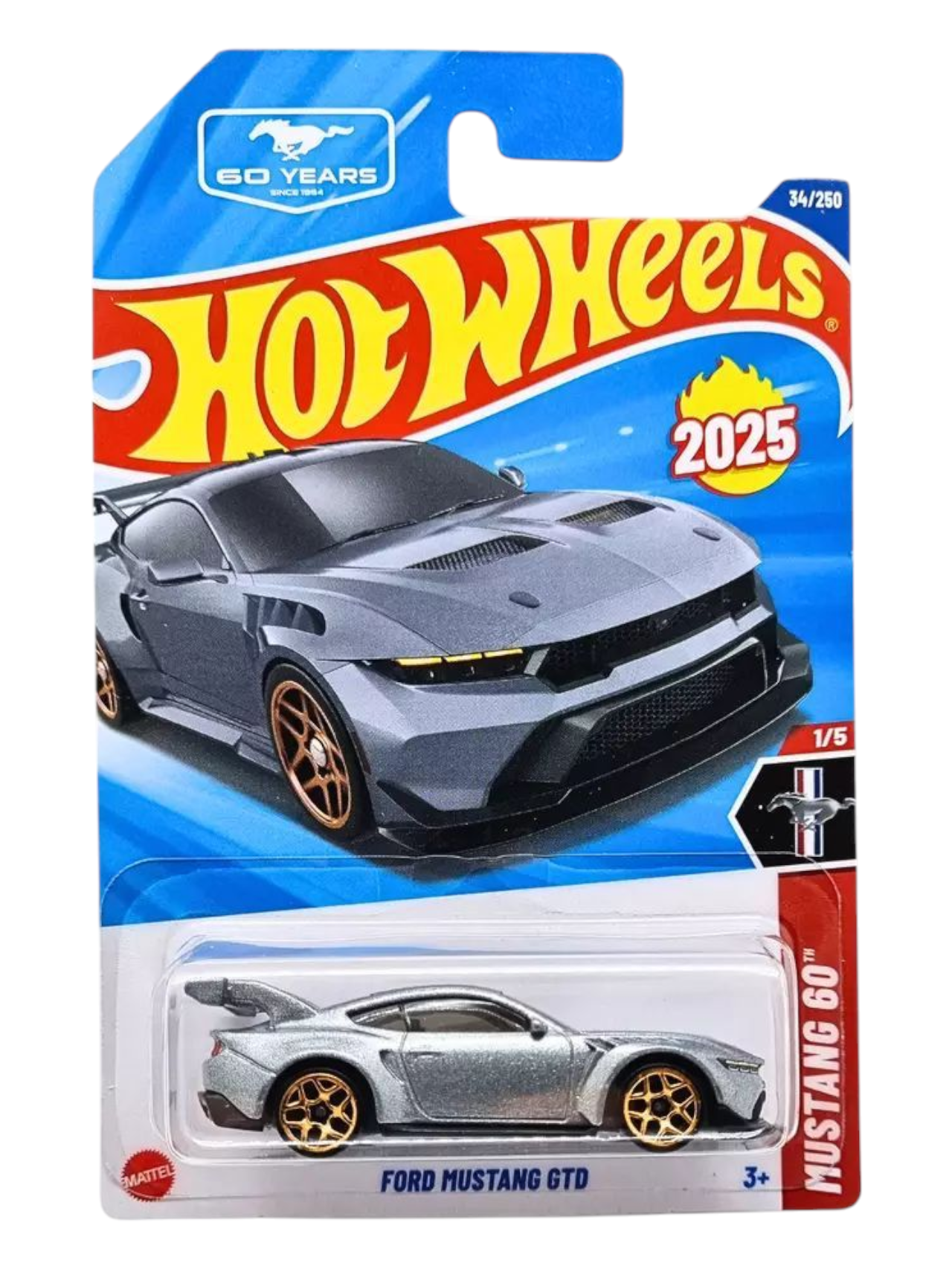 HotWheels Ford Mustang GTD Imported Mainline 1:64 Scale