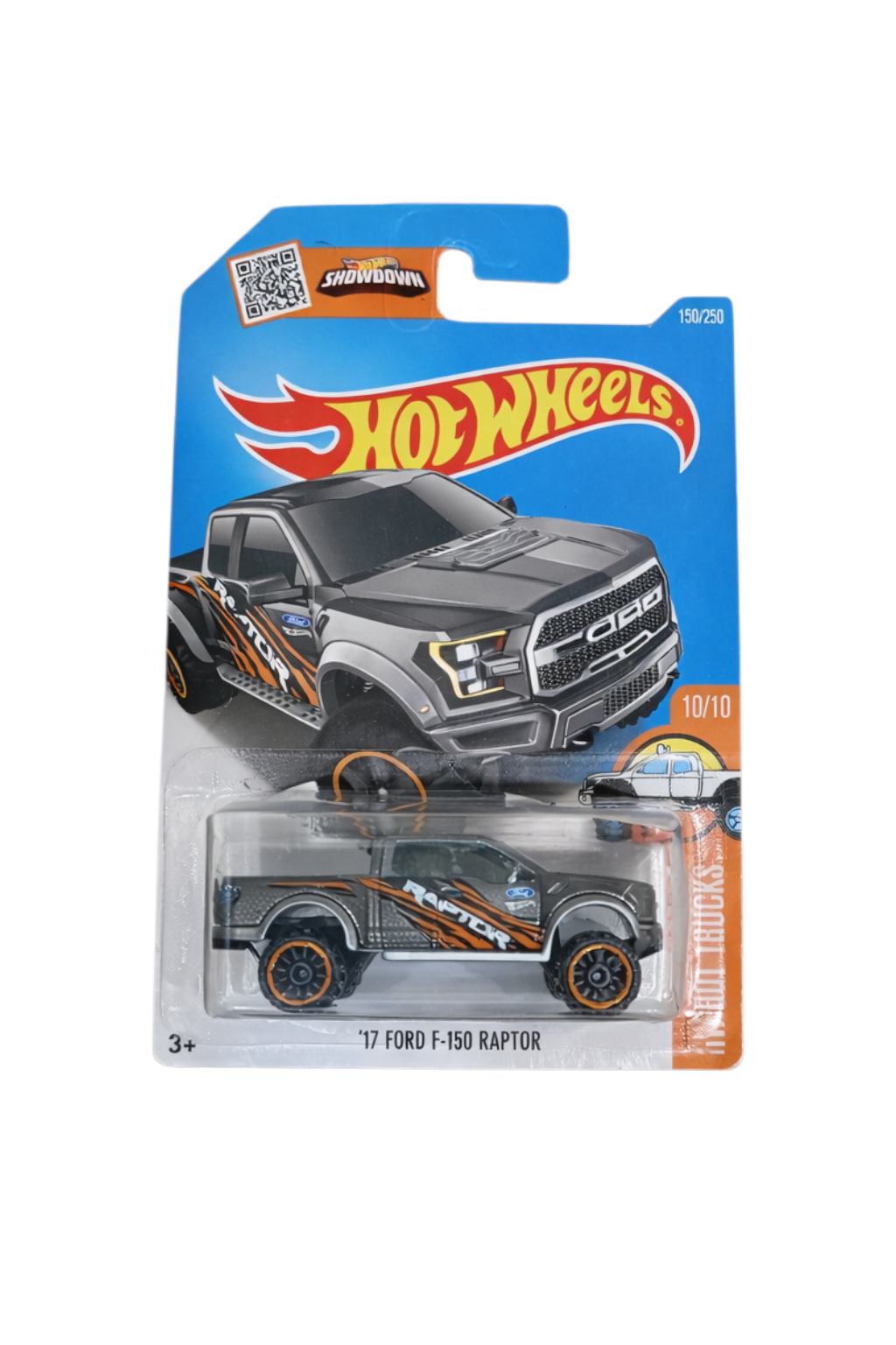 HOTWHEELS 17 Ford f-150 raptor Imported Mainline 1:64 Scale – Toy