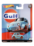 HotWheels Car Culture Gulf 60s Fiat 500D Modificado Imported Premium 1:64 Scale